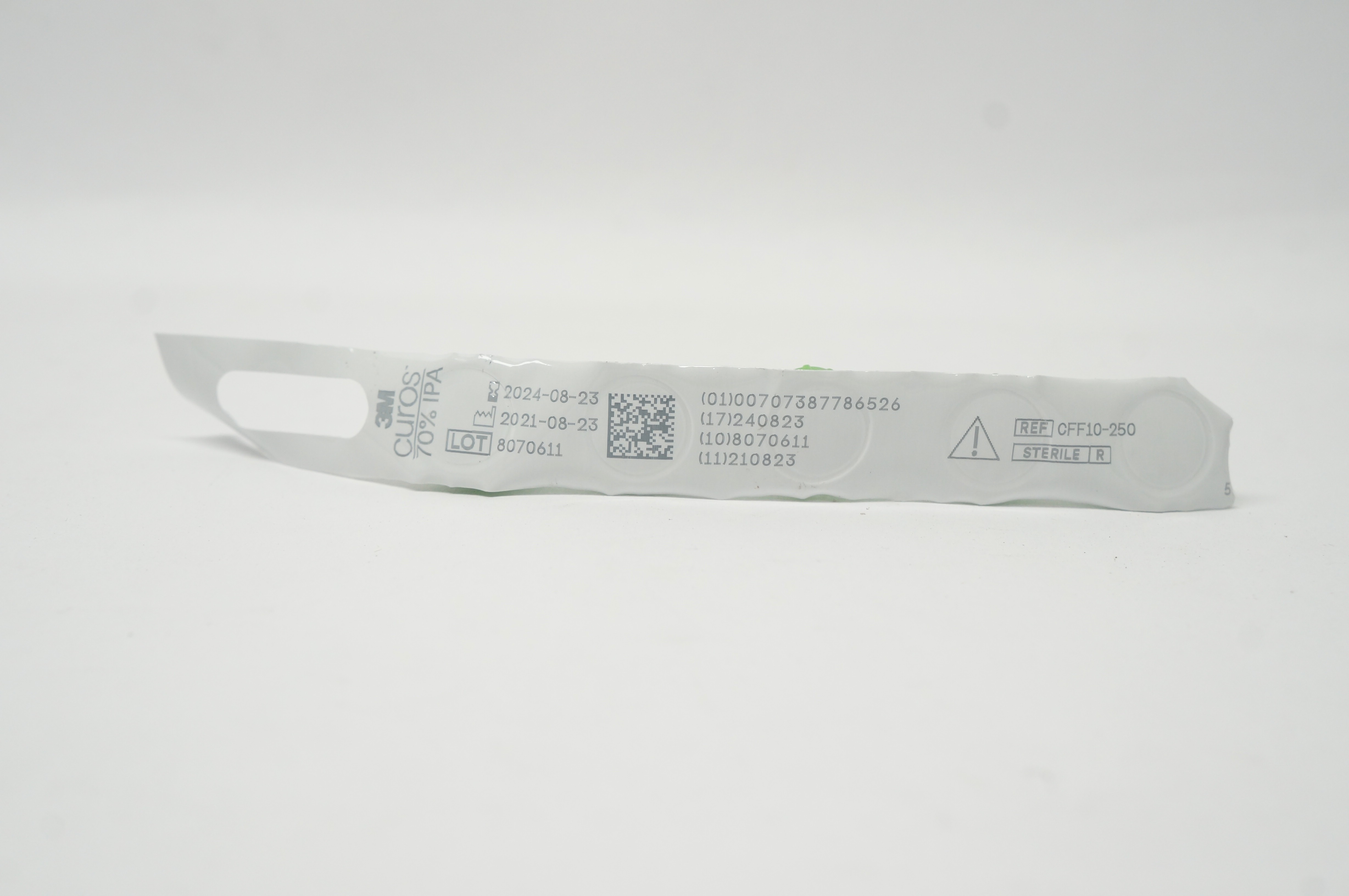 3M CFF10-250 CUROS Disinfecting Cap Strip for Needleless Connectors