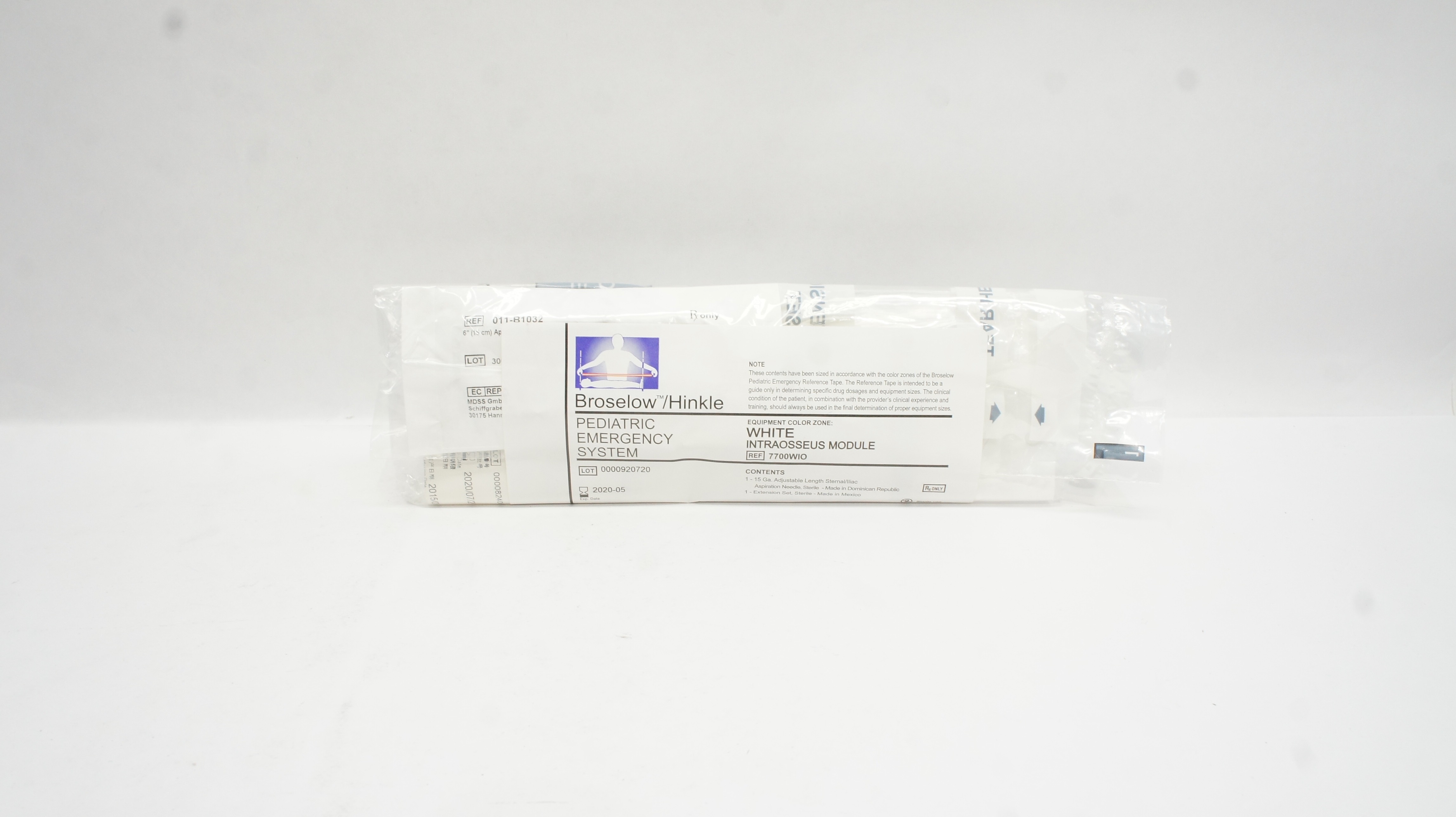 CareFusion 7700WIO Broselow/Hinkle Intraosseus Module White (x)