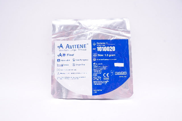 Bard 1010020 Avitene Microfibrillar Collagen Hemostat Flour, Size 1.0 gram