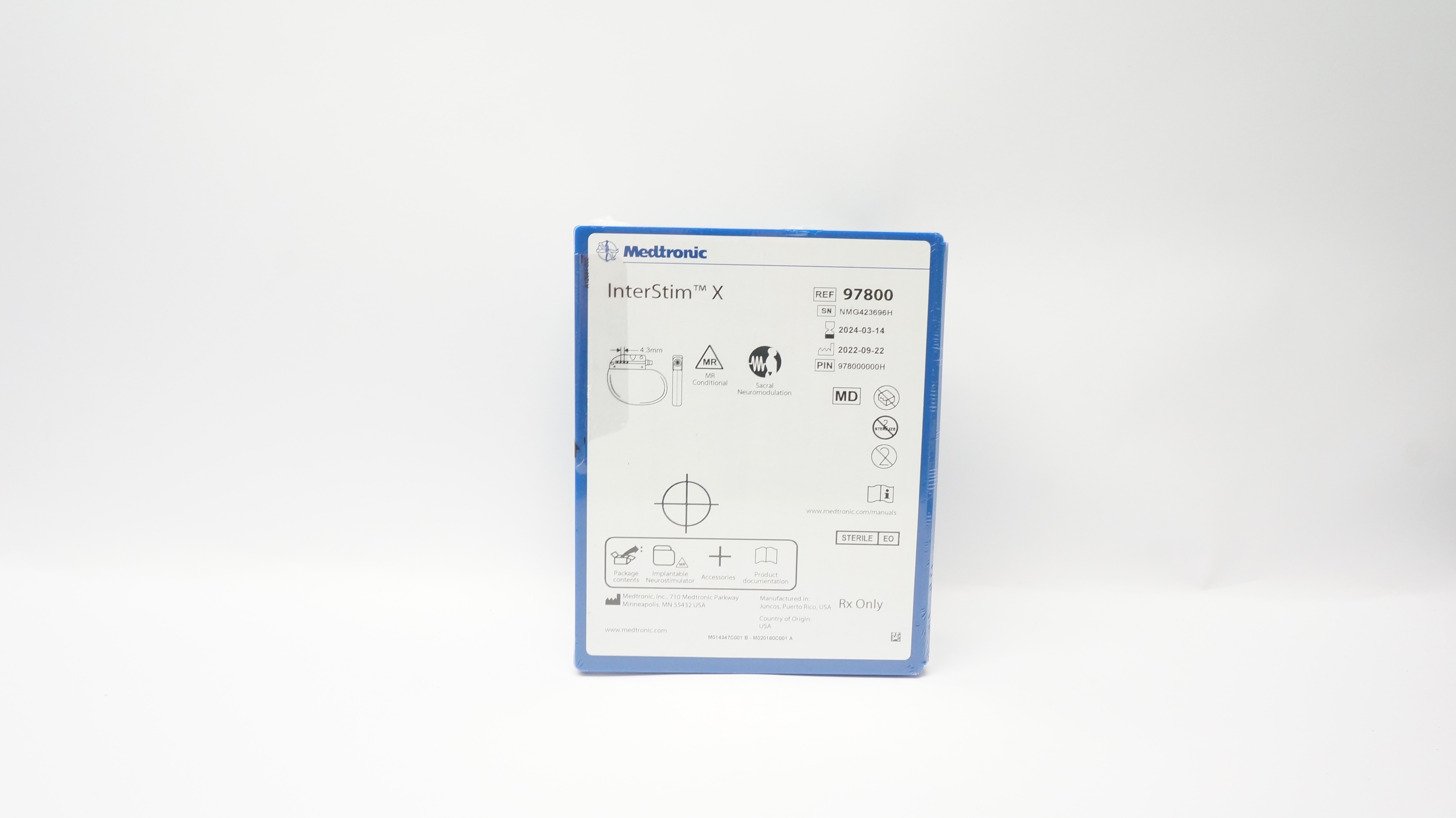 Medtronic 97800 InterStim X Implantable Neurostimulator 4.3mm (x)