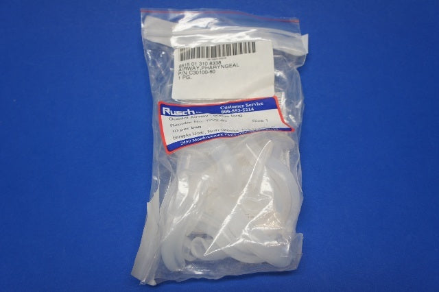 Rusch 1222-60 Guedel Airway 60mm long ~ Pack of 10
