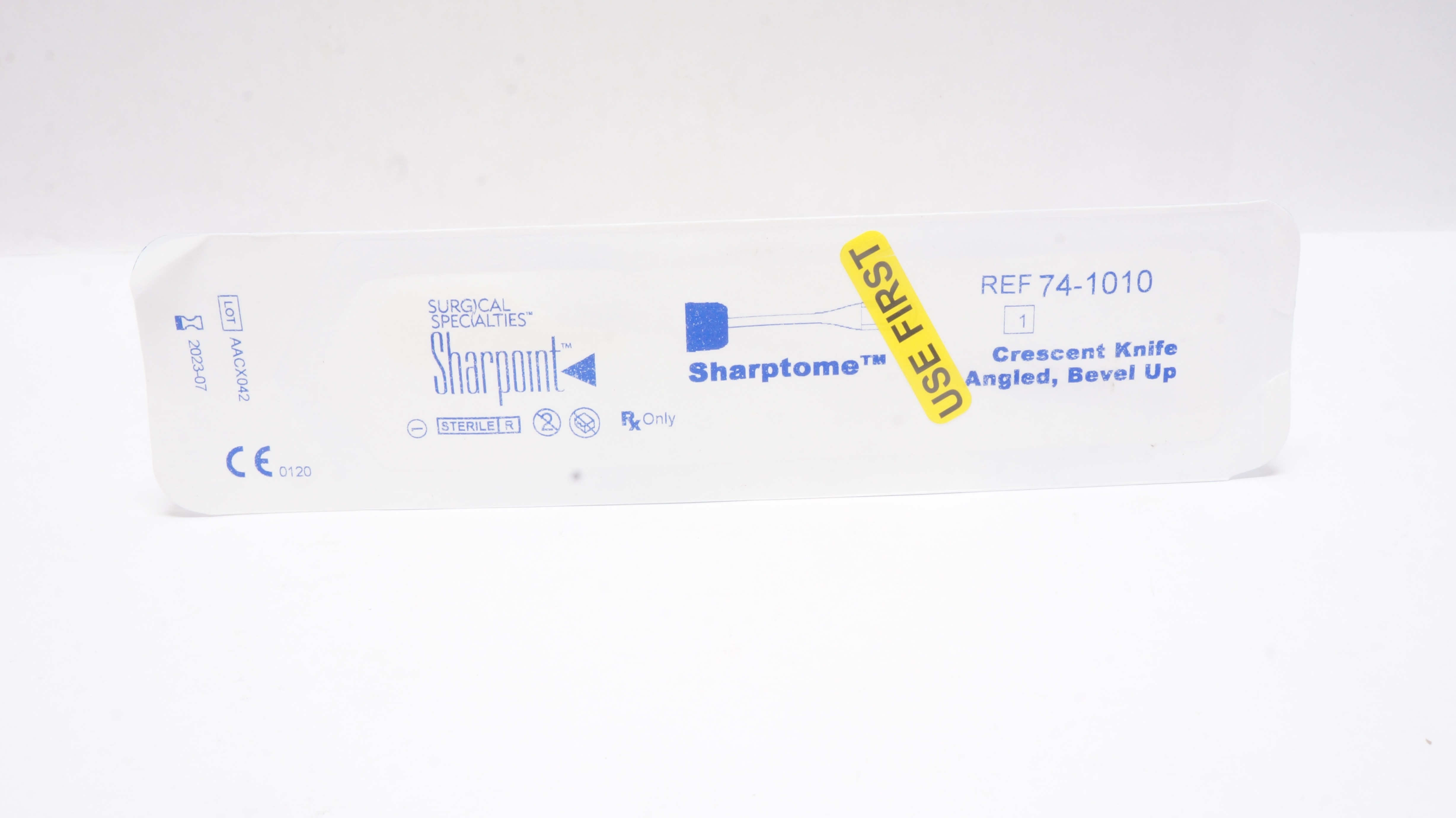 Sharpoint 74-1010 Crescent Knife Angled, Bevel Up