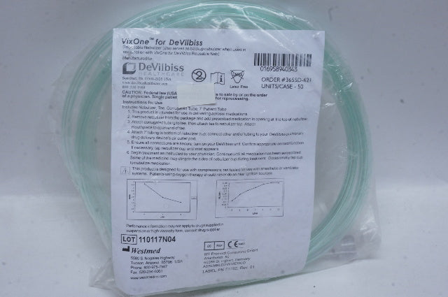 Westmed 3655D-621 DeVilbiss VixOne Disposable Nebulizer
