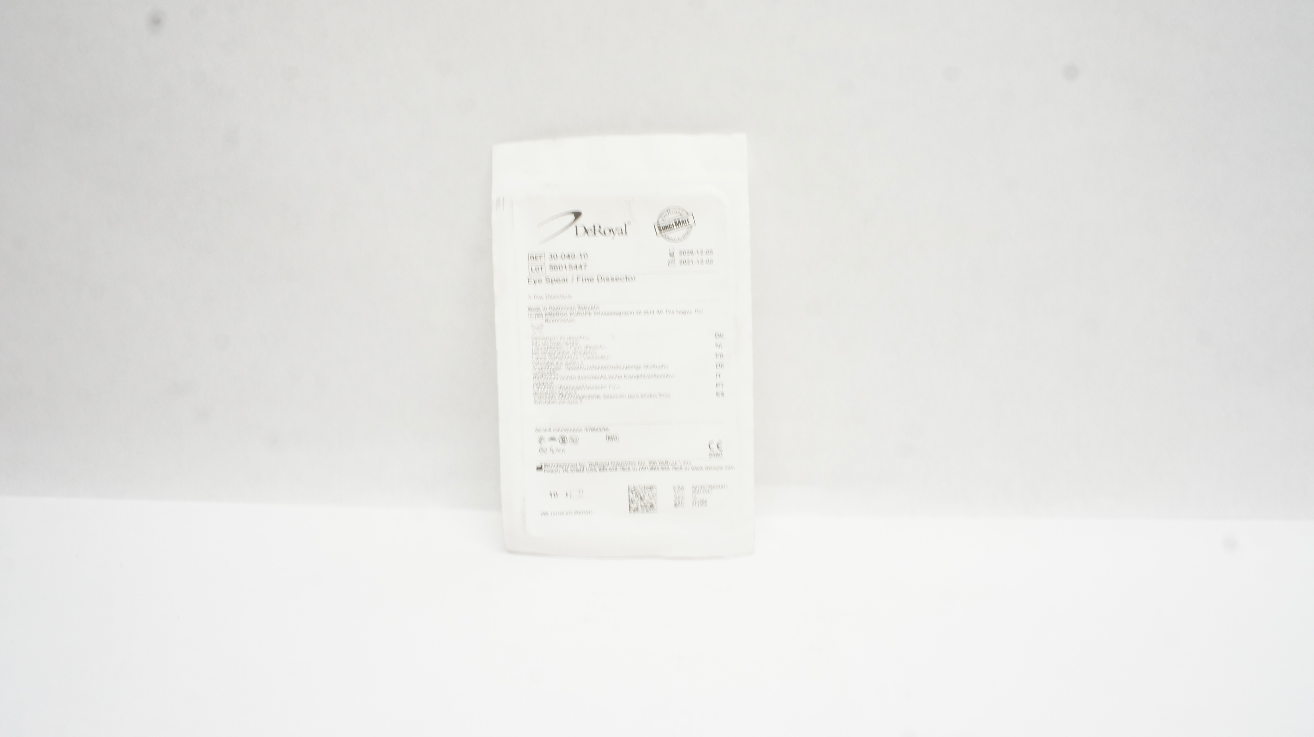 DeRoyal 30-049-10 Eye Spear / Fine Dissector - Pack of 10