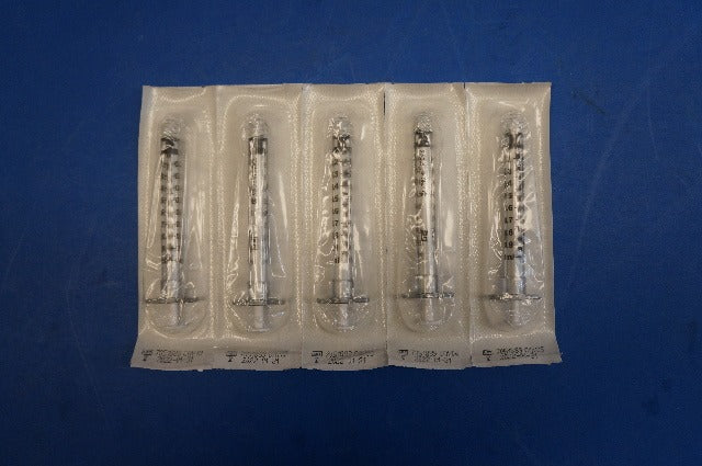 BD 309628 Luer-Lok Tip 1ml Syringe ~ Pack of 100