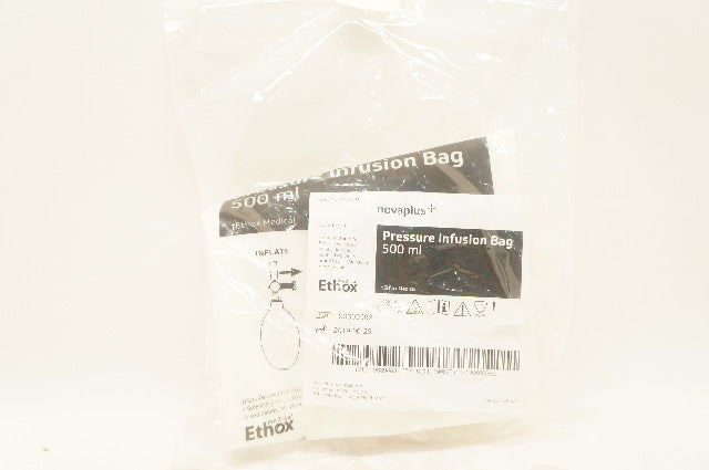 SunMed V400SH Ethox Novaplus Pressure Infusion Bag 500ml
