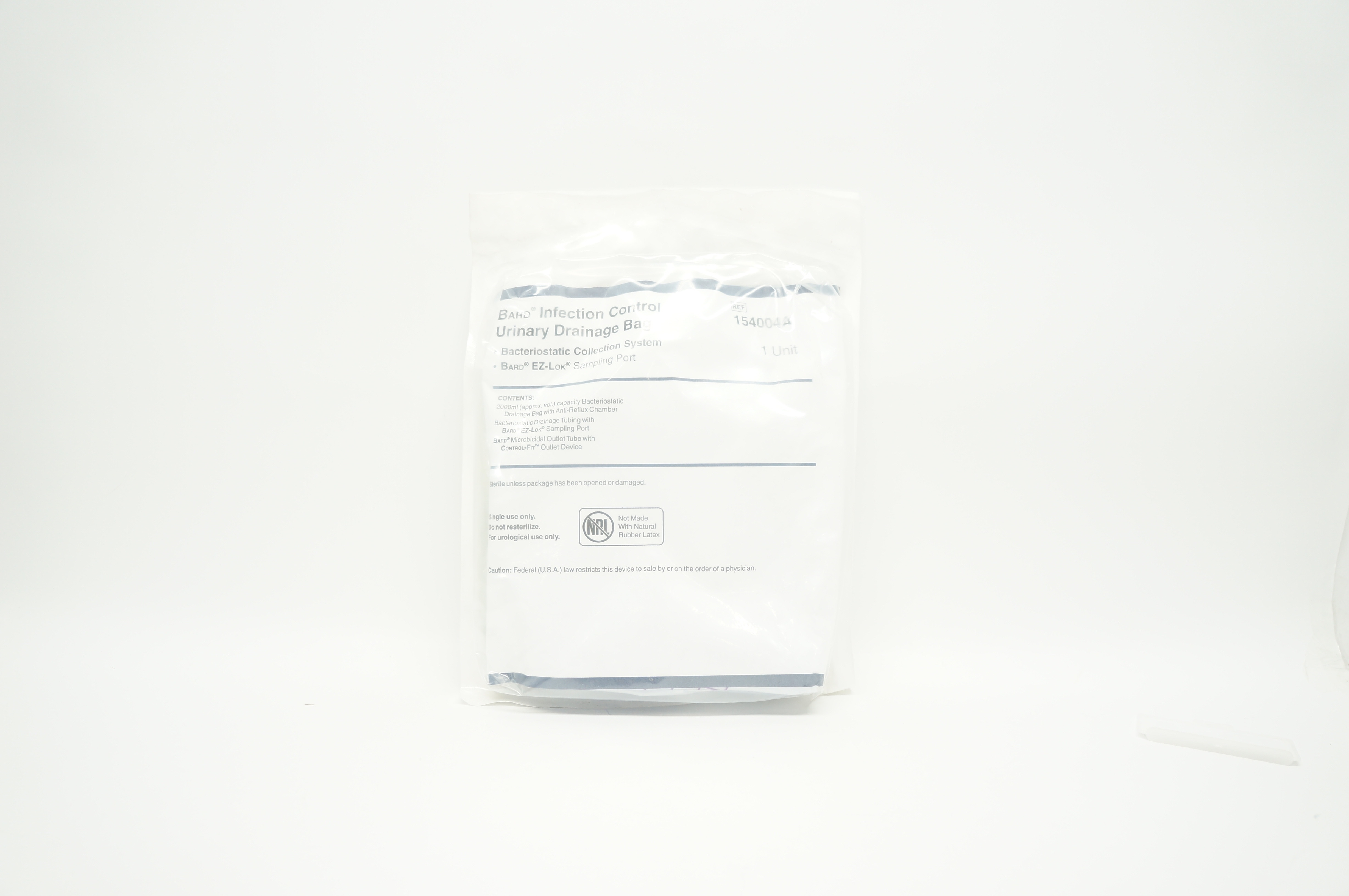Bard 154004A Infection Control Urinary Drainage Bag