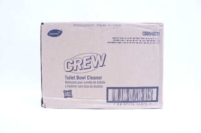 Diversey CBD540731 CREW Toilet Bowl Cleaner - Box of 2 Tubs