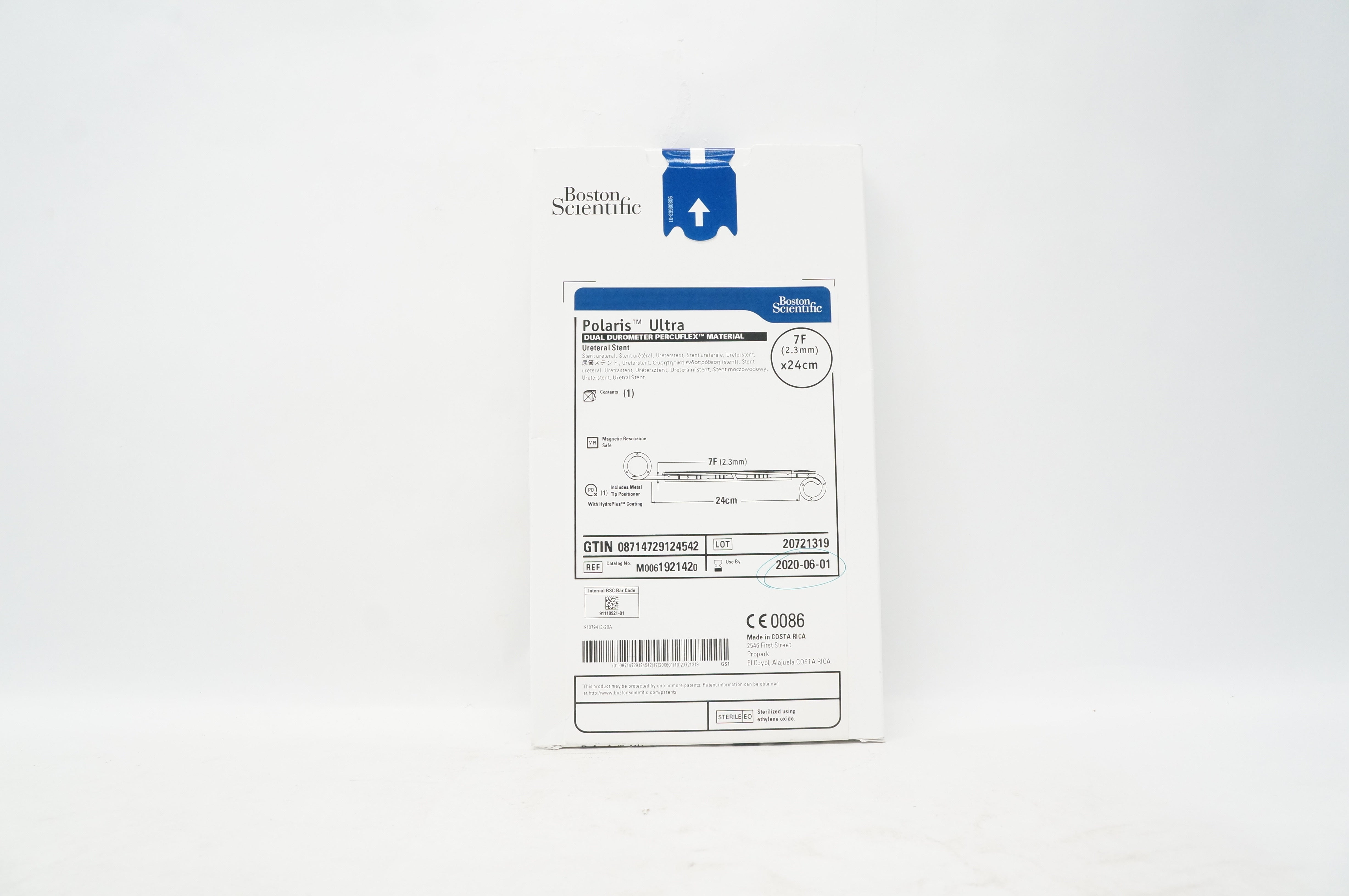 Boston Scientific 192142 Polaris Ultra Ureteral Stnt 7F x 24 cm (x)
