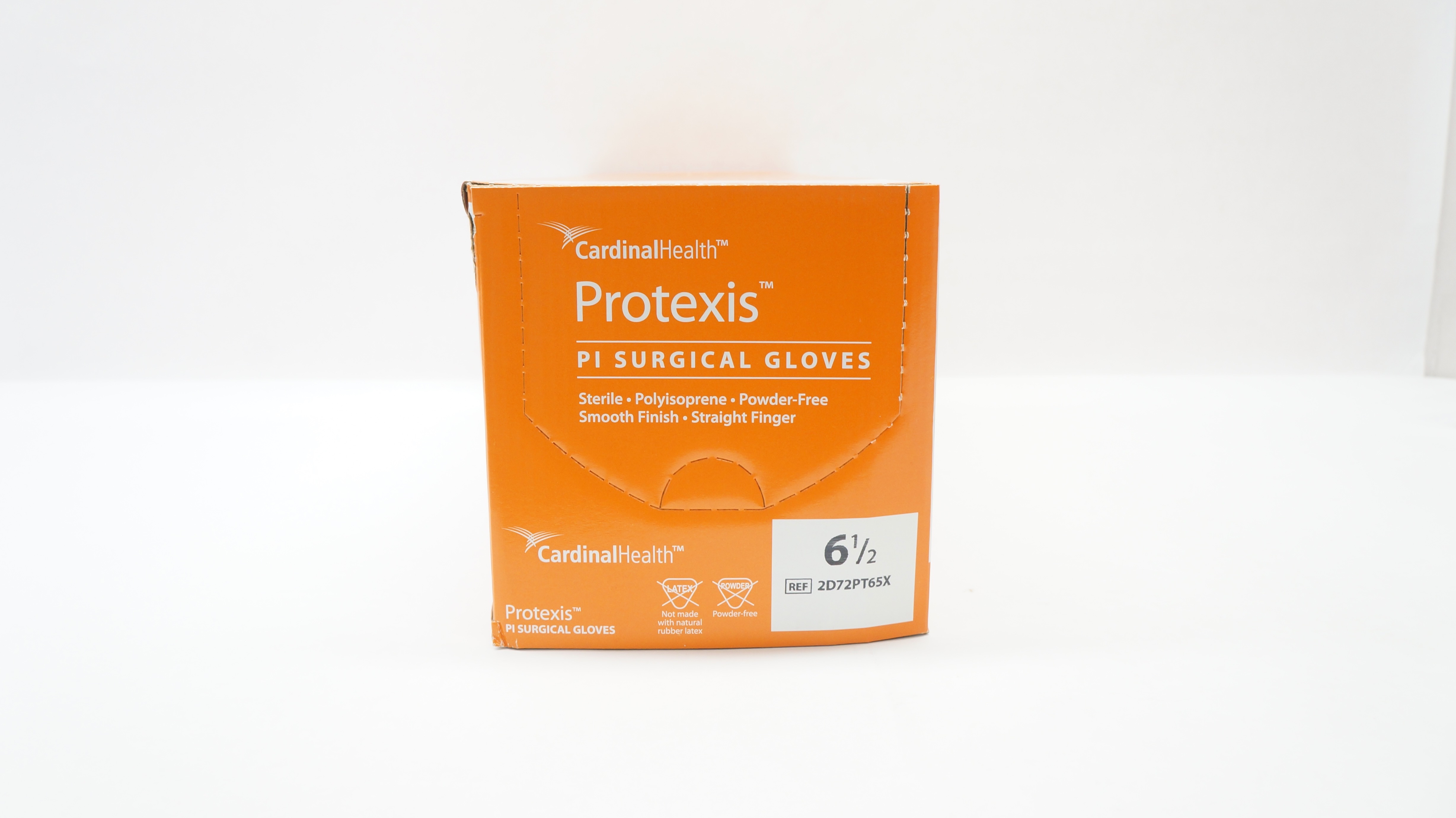 Cardinal Health 2D72PT65X Protexis PI Surgical Gloves, Size 6-1/2 - Box of 50