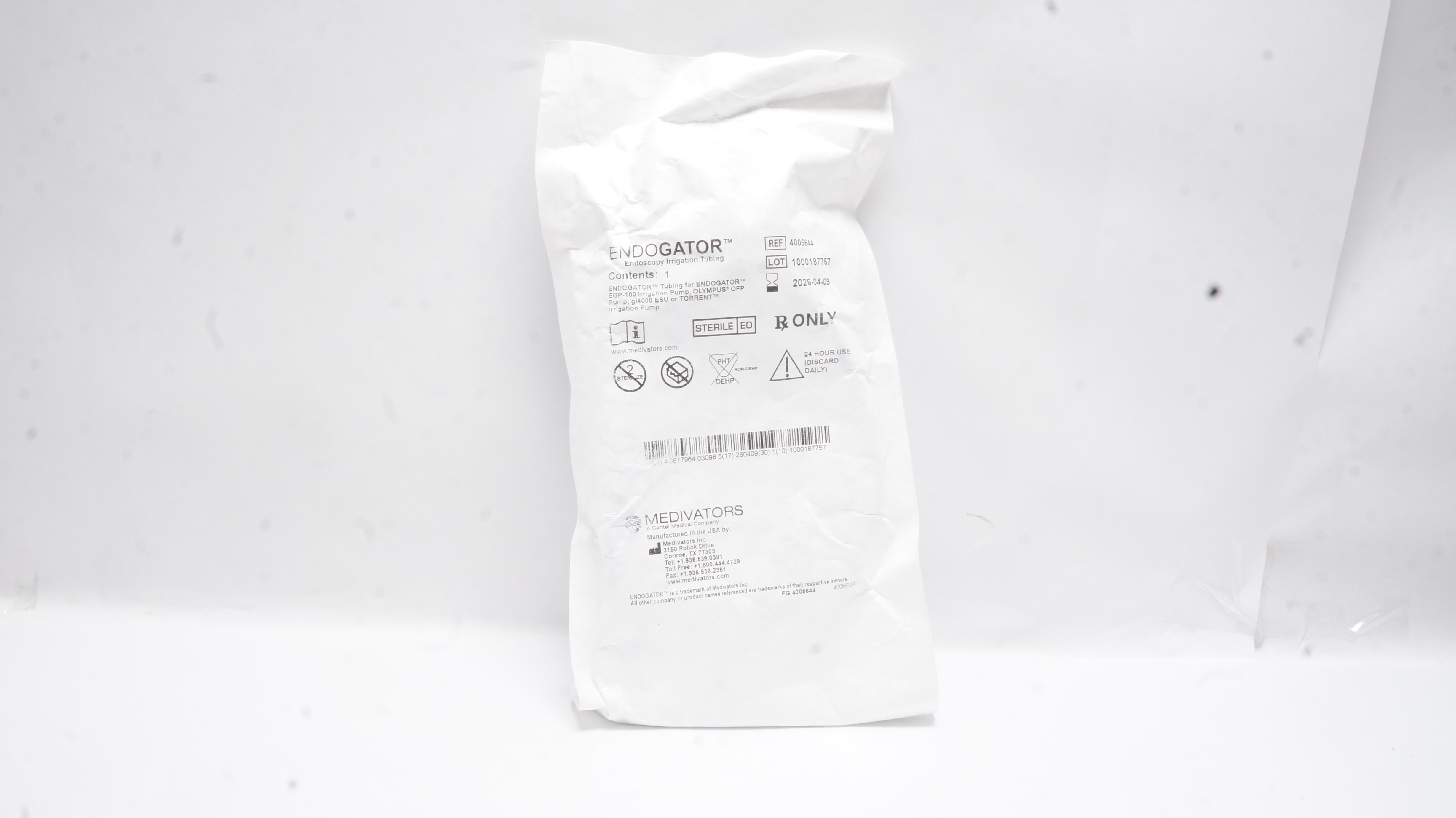 Medivators 4005644 EndoGator Endoscopy Irrigation Tubing (x)