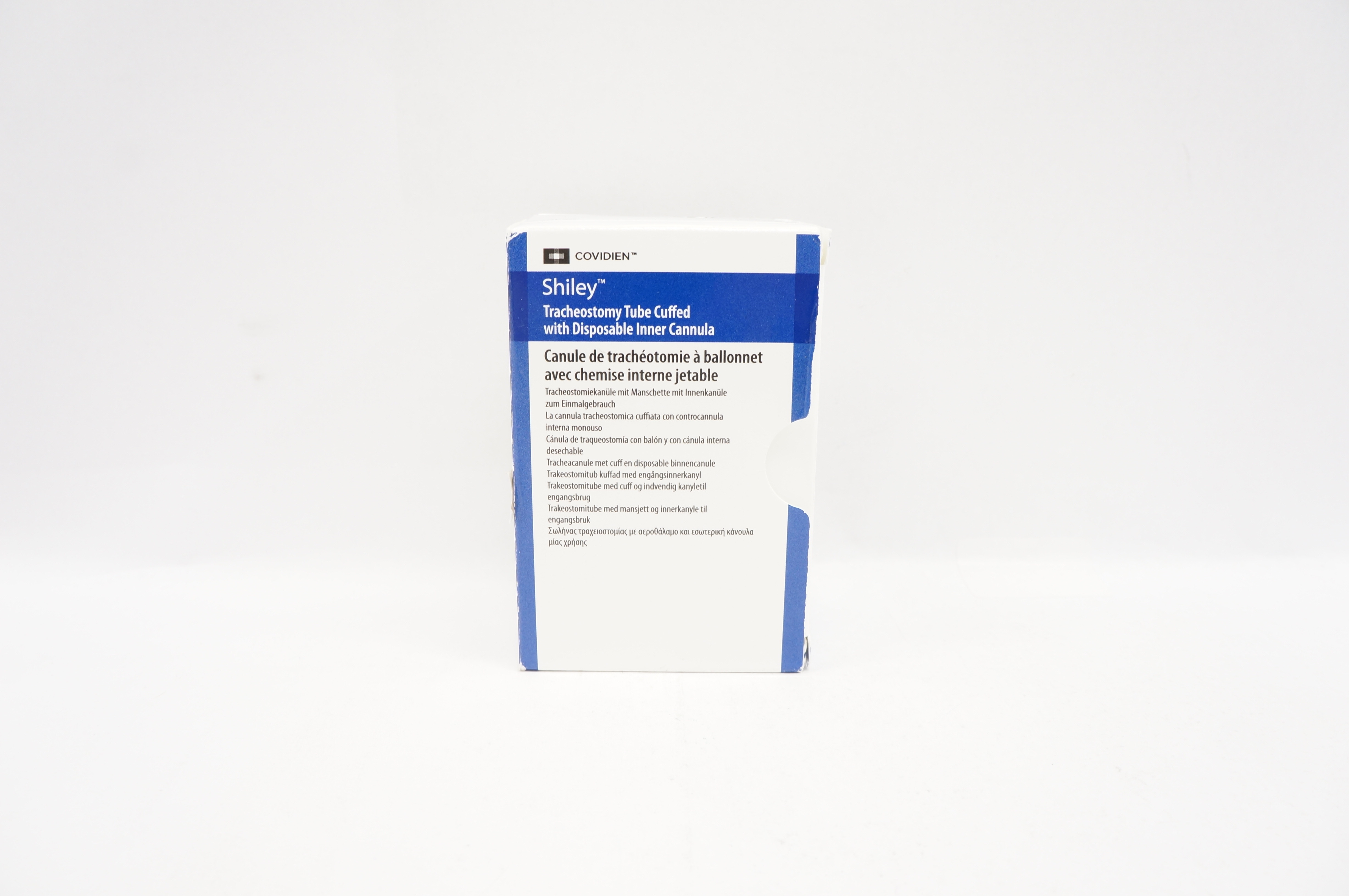 Covidien 4DCT Tracheostomy Tube Cuffed w/Inner Cannula  5.0 x9.4 x 20 x 62mm (x)