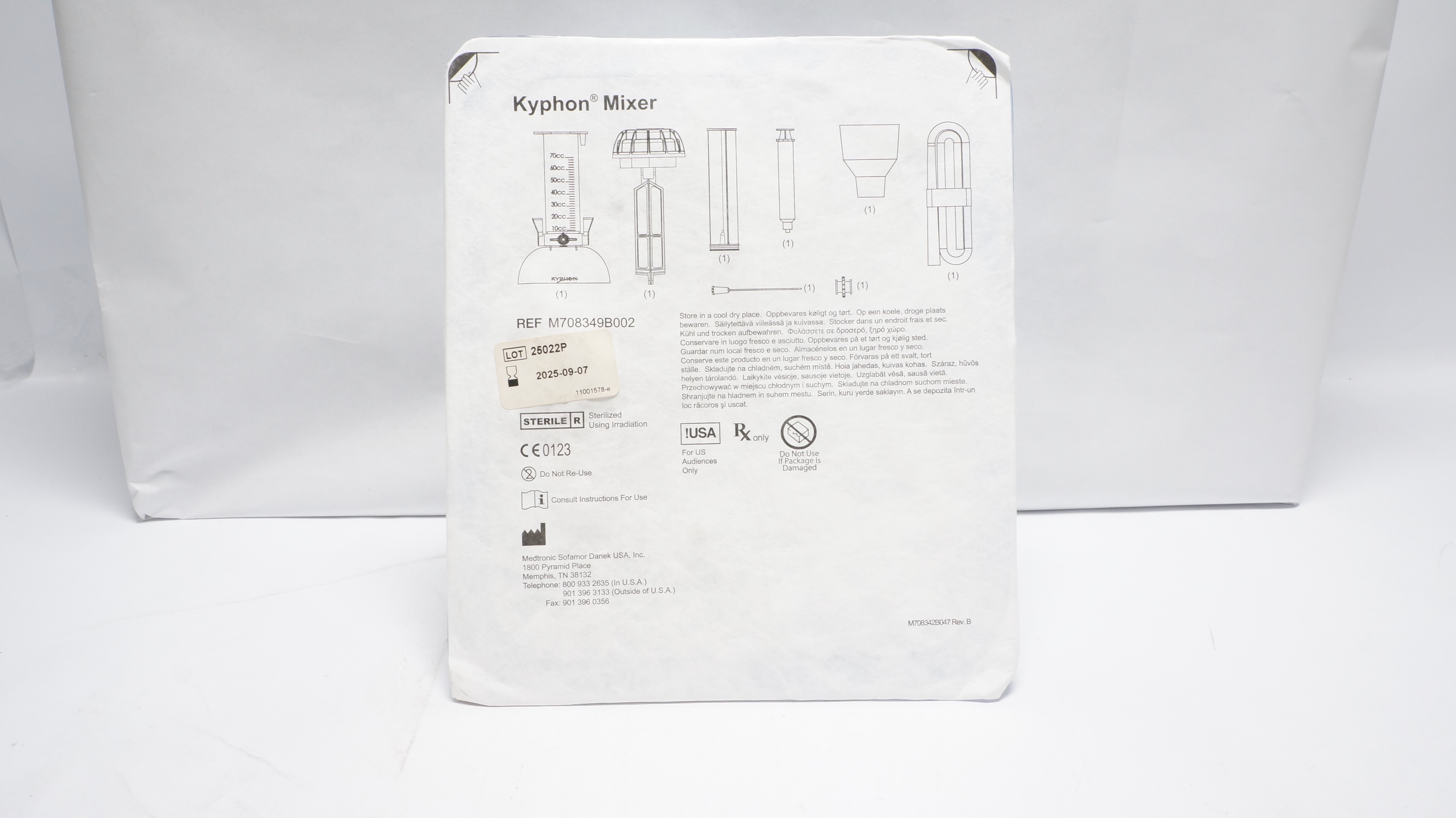 Medtronic M708349B002 Kyphon Mixer (x)
