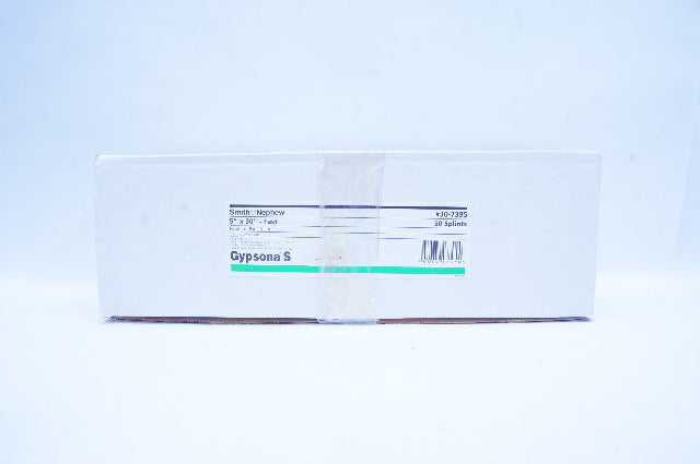 Smith&Nephew 30-7395 Gypsona S Plaster of Paris Splint Fast 5inx30in - Box of 50