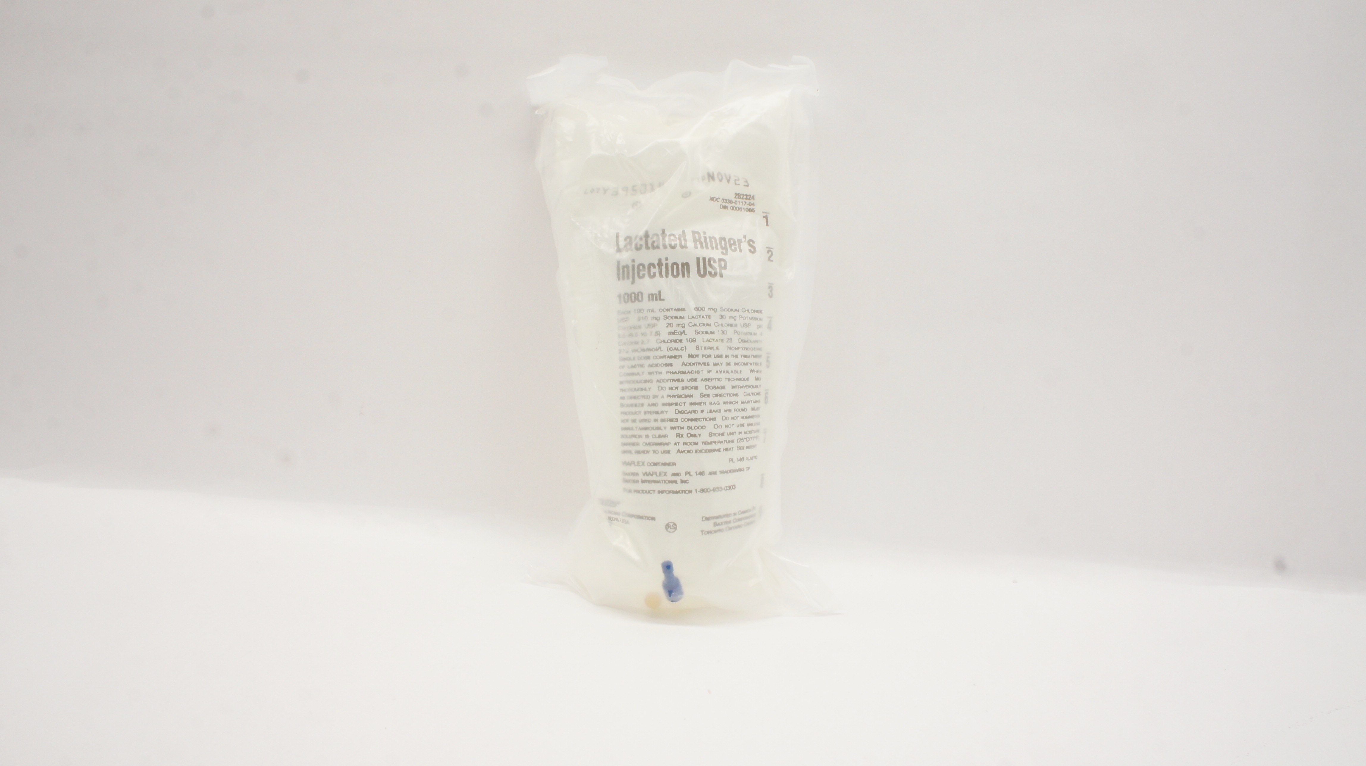 Baxter 2B2324 0.9% Lactated Ringer's Injection USP 1000ml