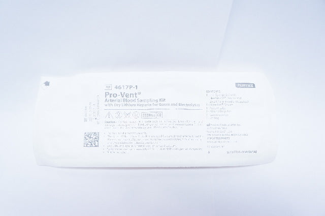 Smiths Medical 4617P-1 Portex Pro-Vent Arterial Blood Sampling Kit (x)