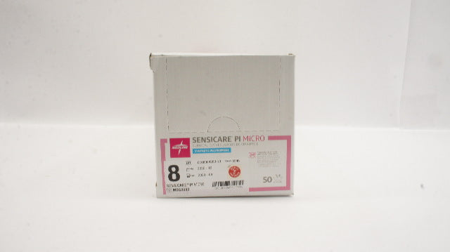 Medline MSG9680 Sensicare Pl Micro, Surgical Gloves 8 - Box of 50