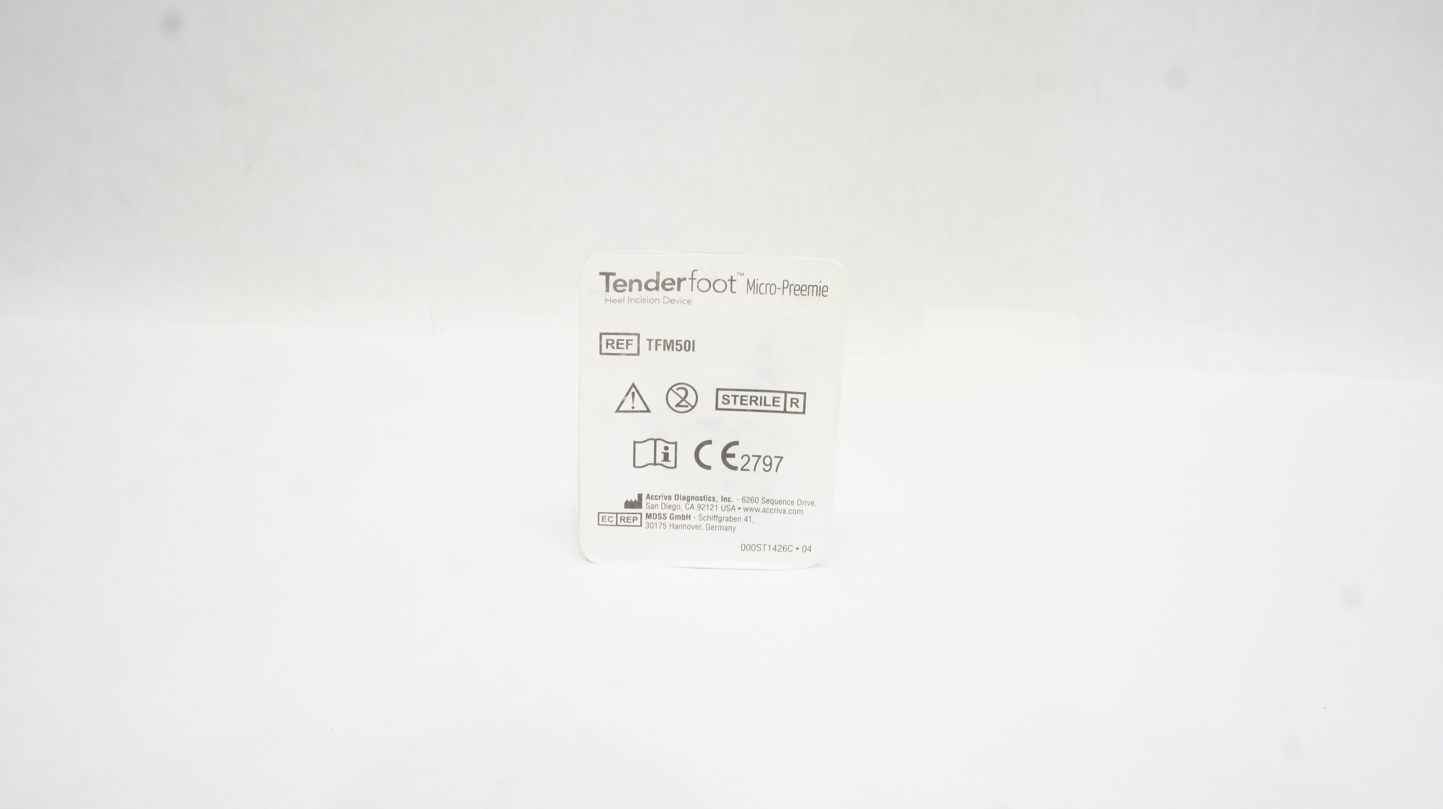 Accriva Diagnostics TFM50I Tenderfoot Heel Incision Device