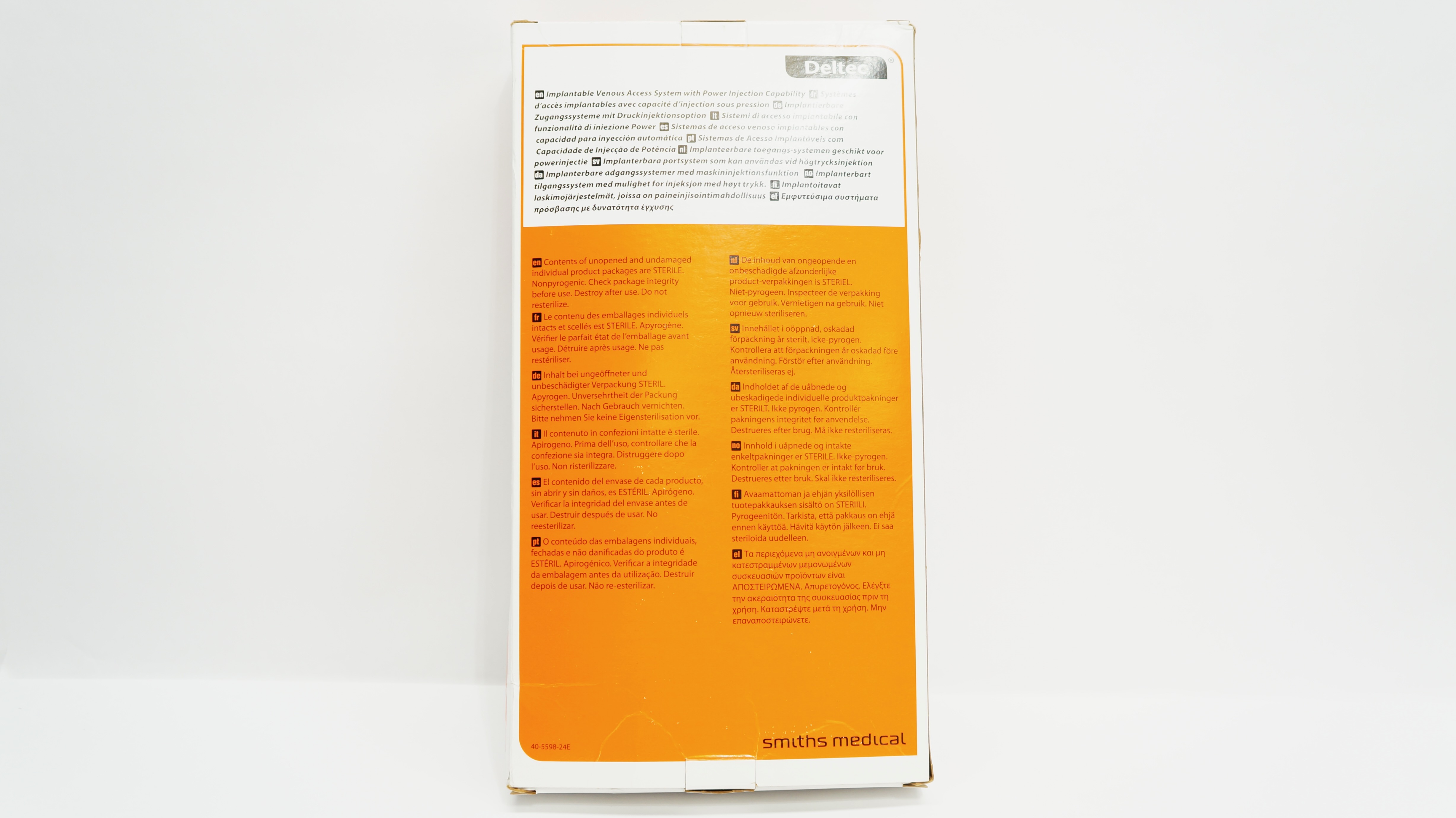 Smiths Medical 21-4471-24 Polyflow Polyurethane Cath. 2.6OD x 1.6mm ID 8.5Fr