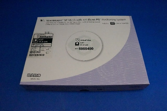 Bard 5955450 Ventralight ST Mesh with PS Echo PS Positioning System 4.5inch (x)