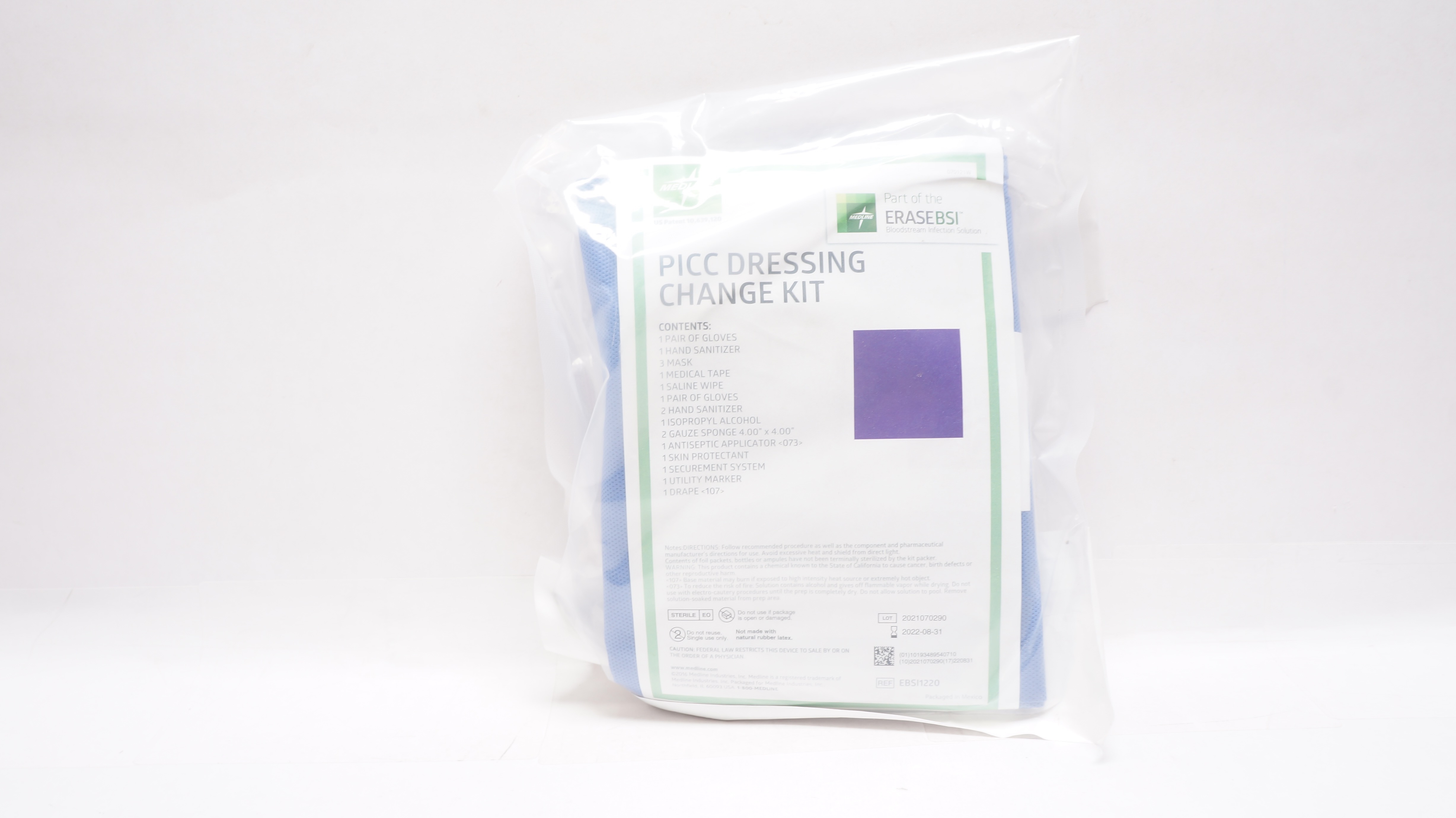 Medline EBSI1220 PICC Dressing Change Kit