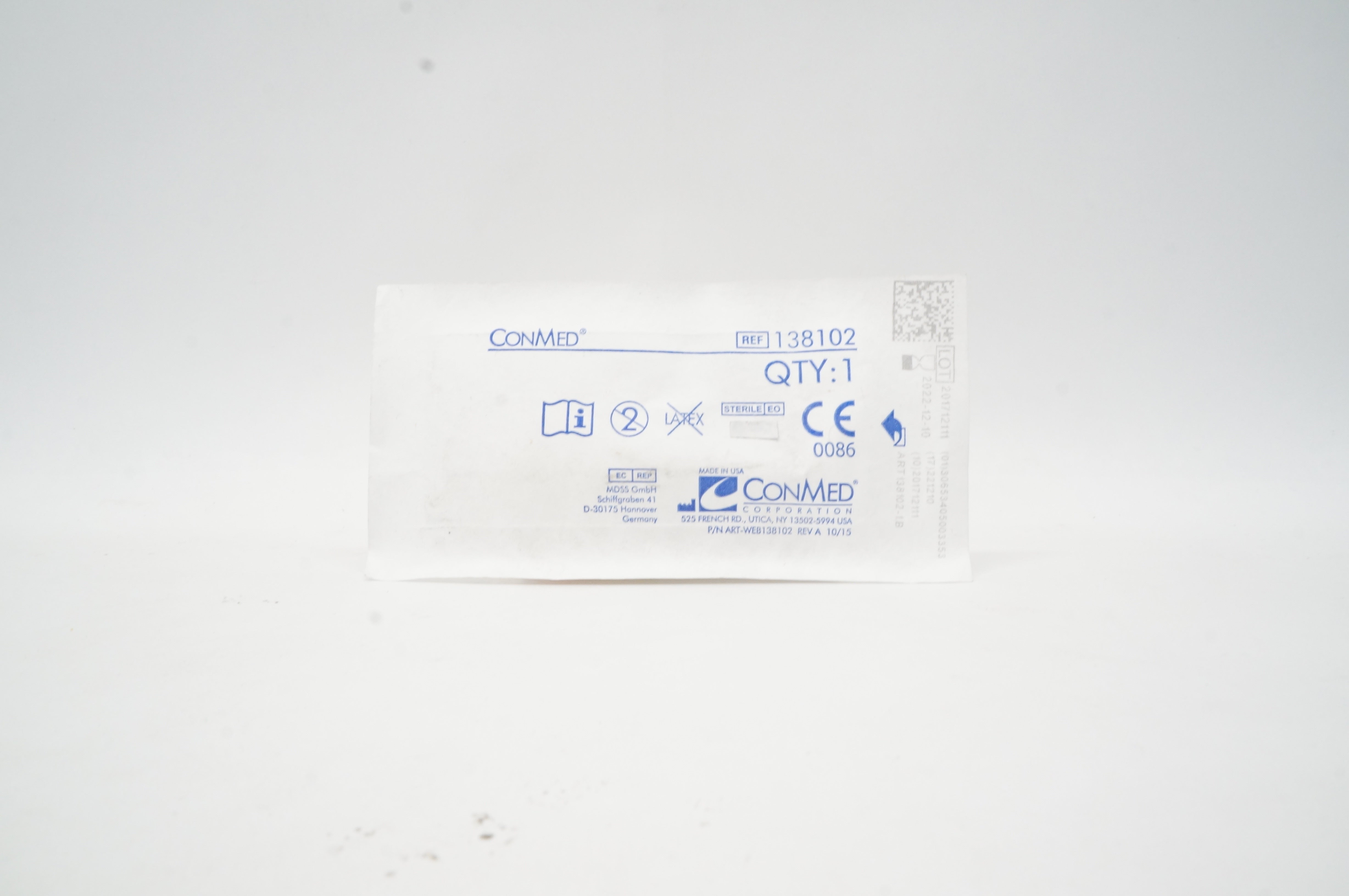 Conmed 138102 Ndle Electrode
