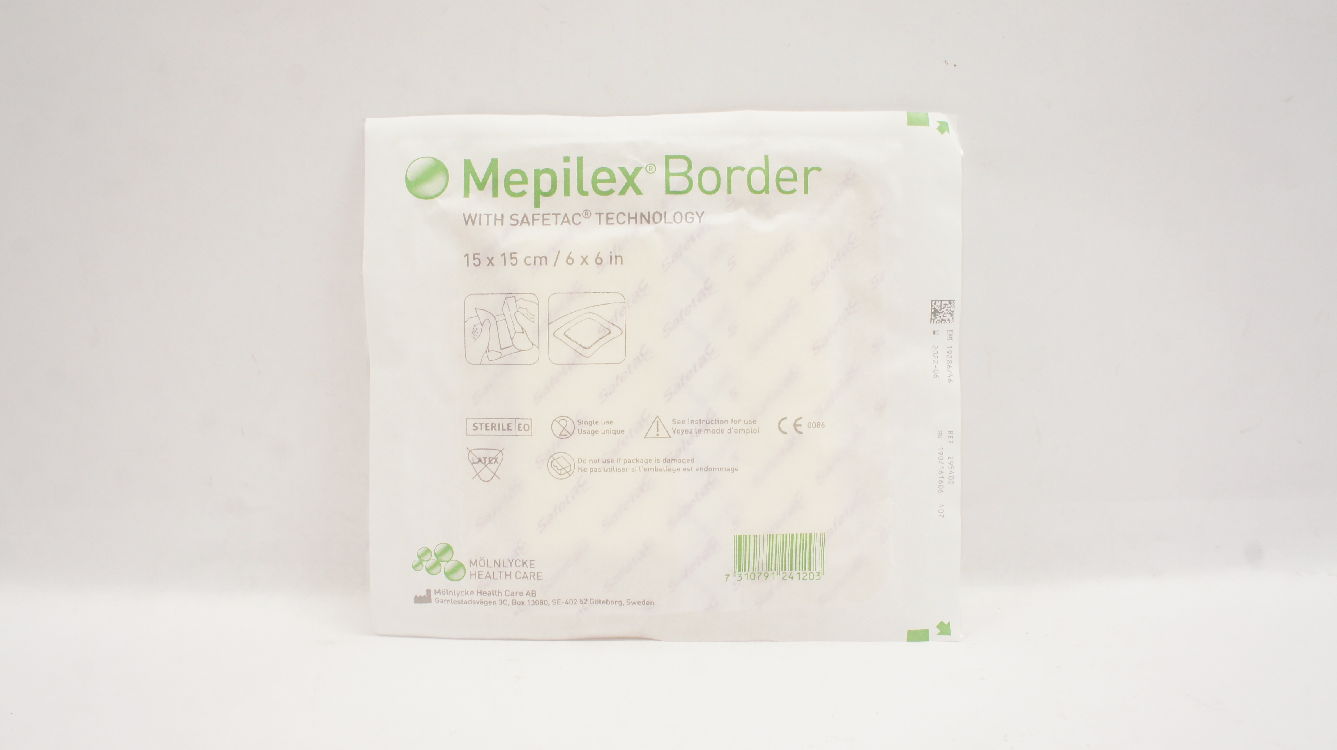 Molnlycke 295400 Mepilex Border Self-Adherent Soft Silicone (x)