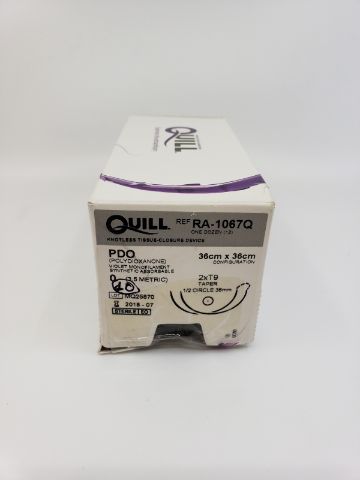 QUILL RA-1067Q 0 PDO, 2xT9, 1/2 Circle 36mm (x) ~ Box  of 10