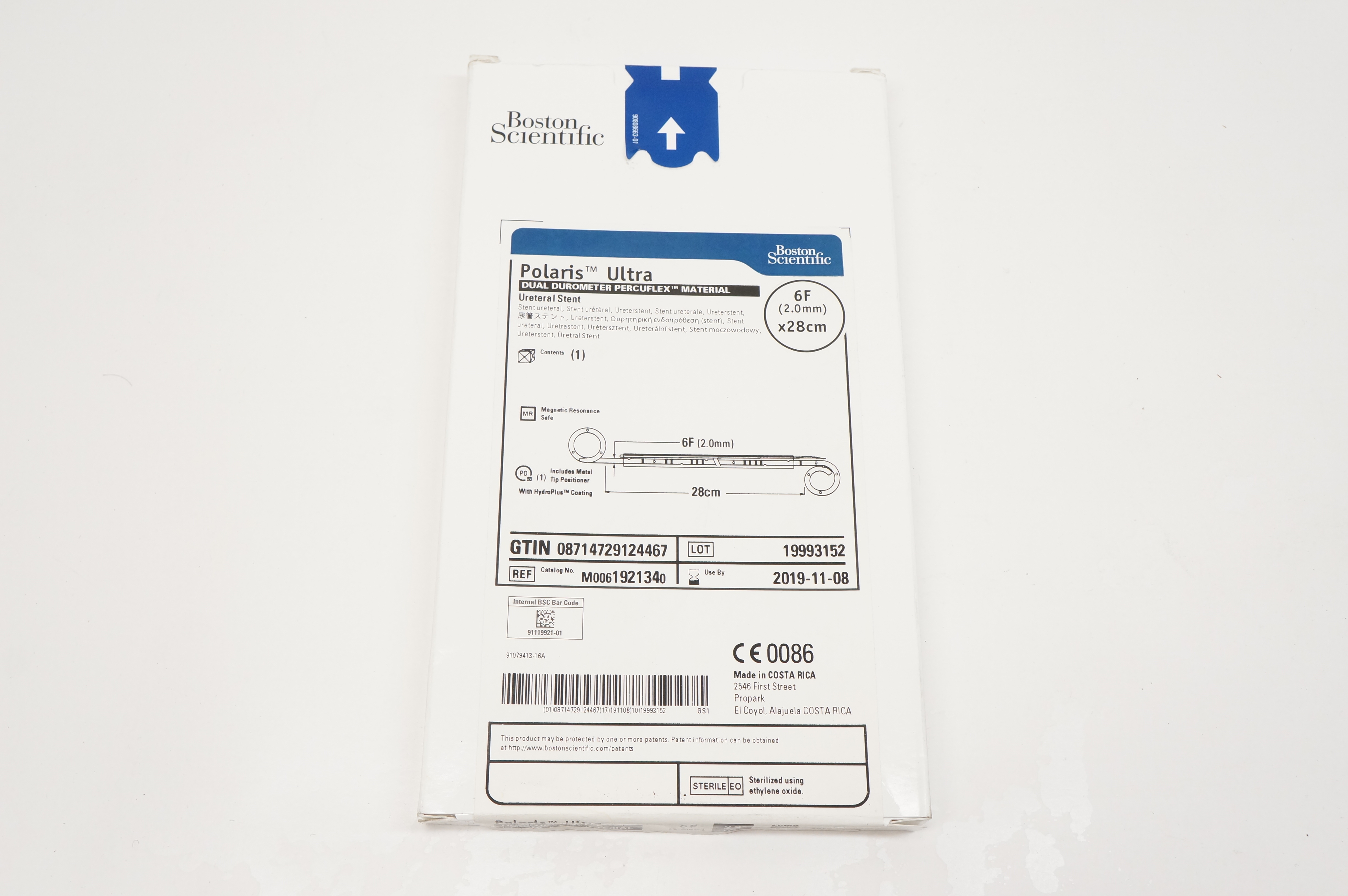 Boston Scientific 192134 Ultra Dual Durometer Percuflex Material 6F x 28cm (x)