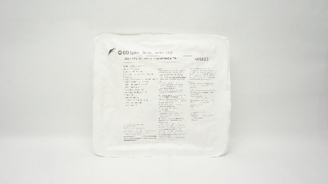 BD 405663 Spinal Anesthesia Tray 25G x 3.5inch Whitacre Spinal Ndle, TW (x)