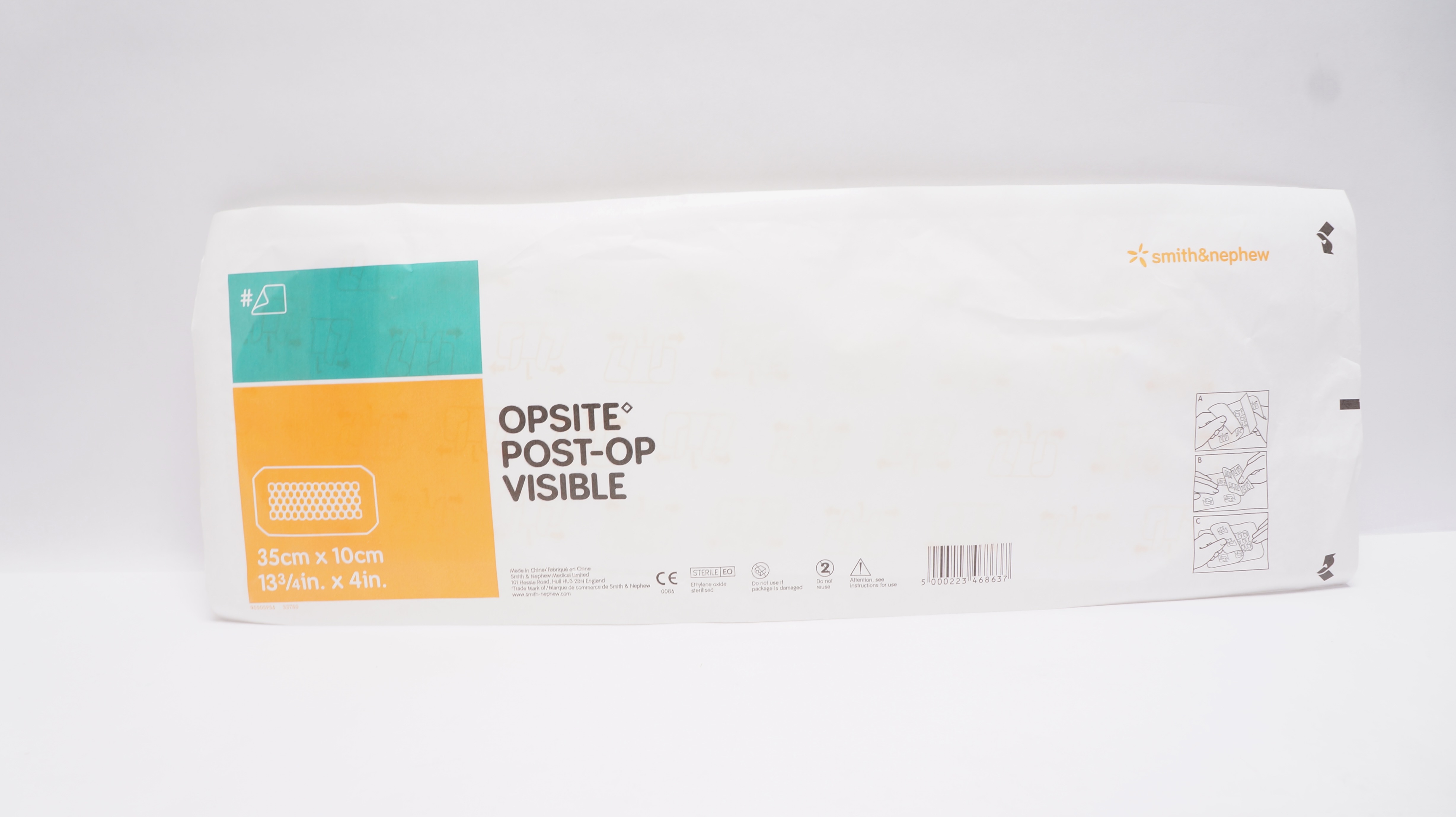 Smith&Nephew 66800141 Opsite Post-Op Visible 13 3/4In x 4In (x)