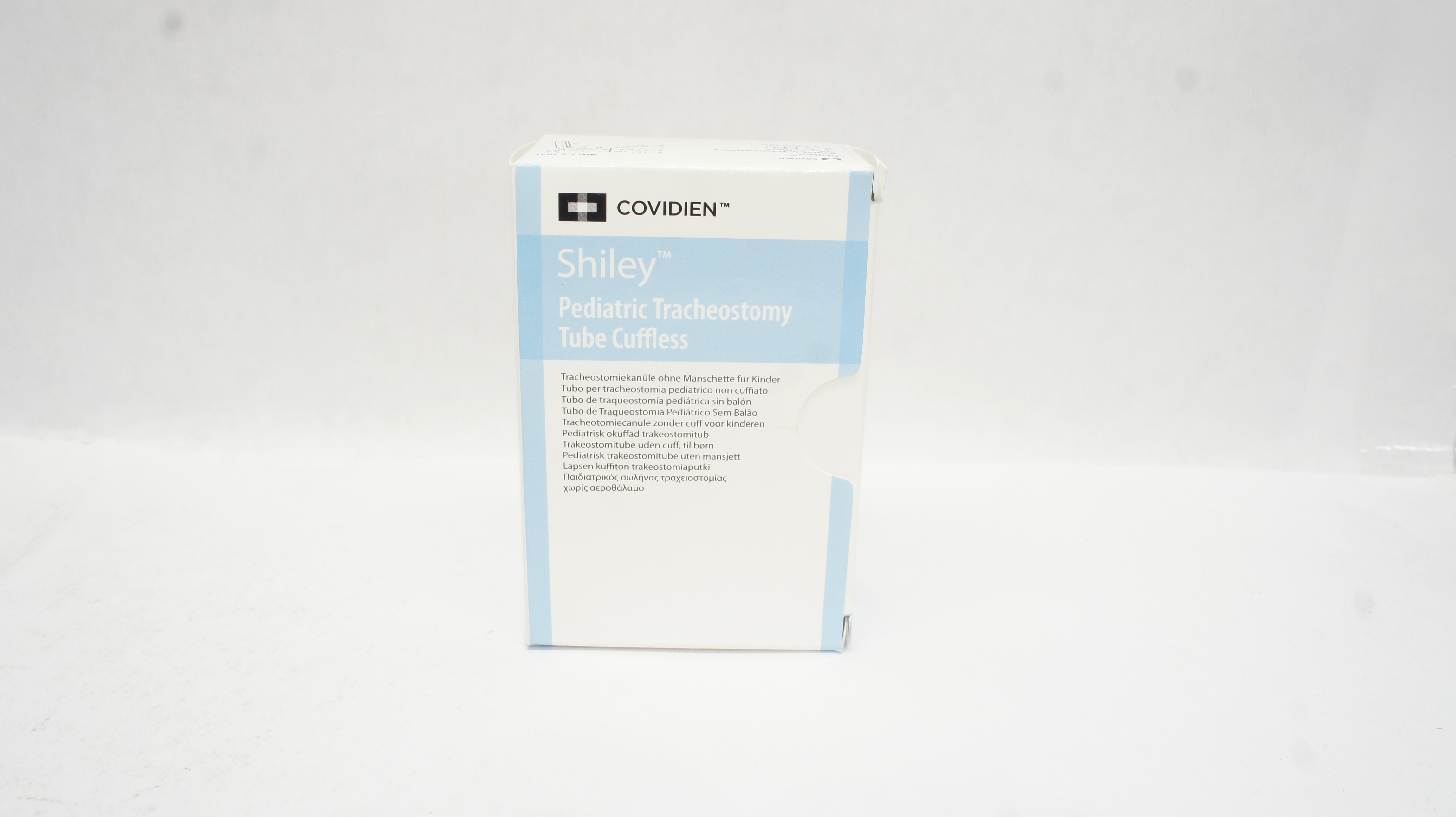 Covidien 3.5PED Shiley Pediatric Tracheosotomy Tube Cuffless 3.5 ID 5.2mm OD