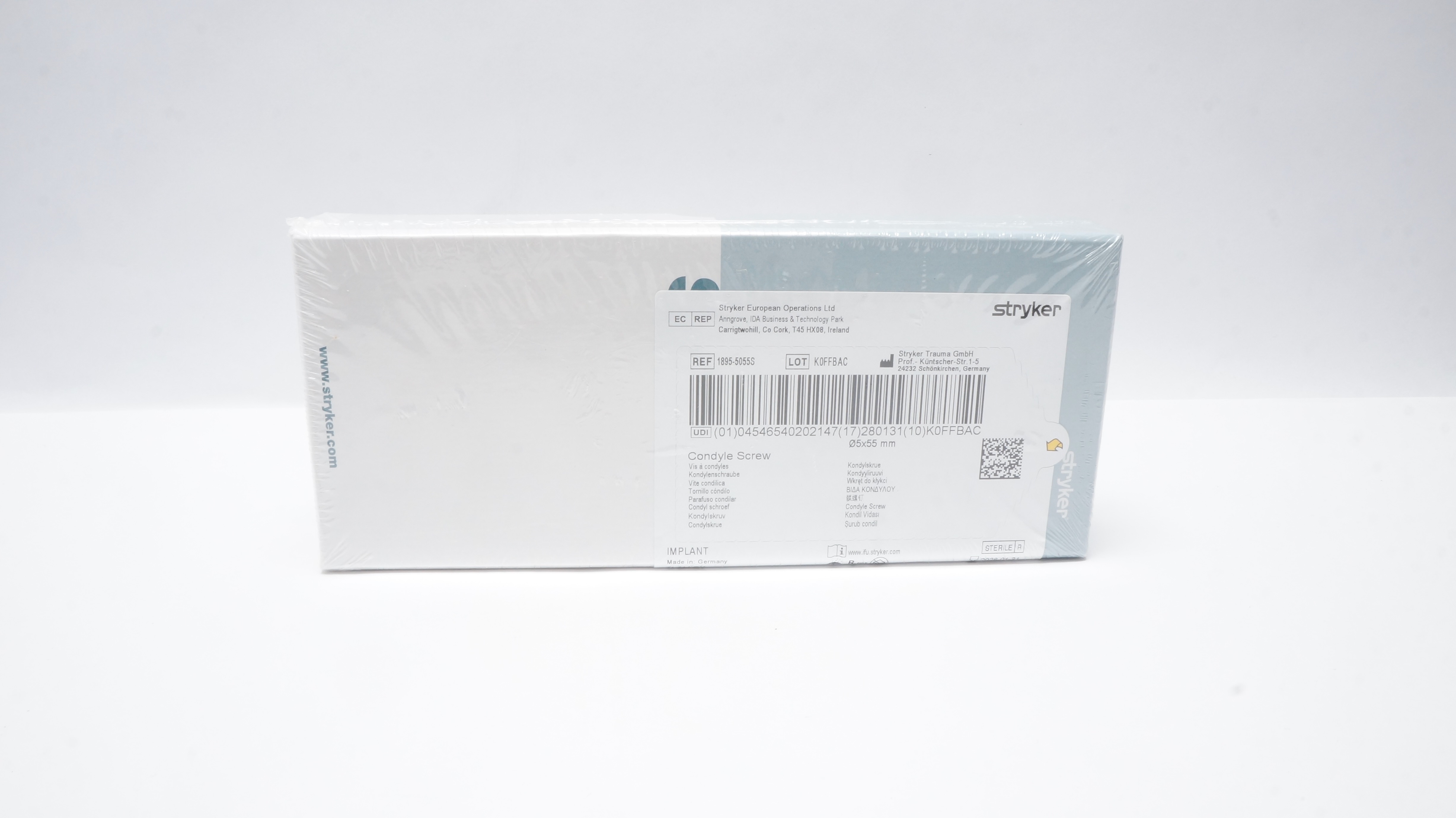 Stryker 1895-5055S Condyle Screw 5x55mm