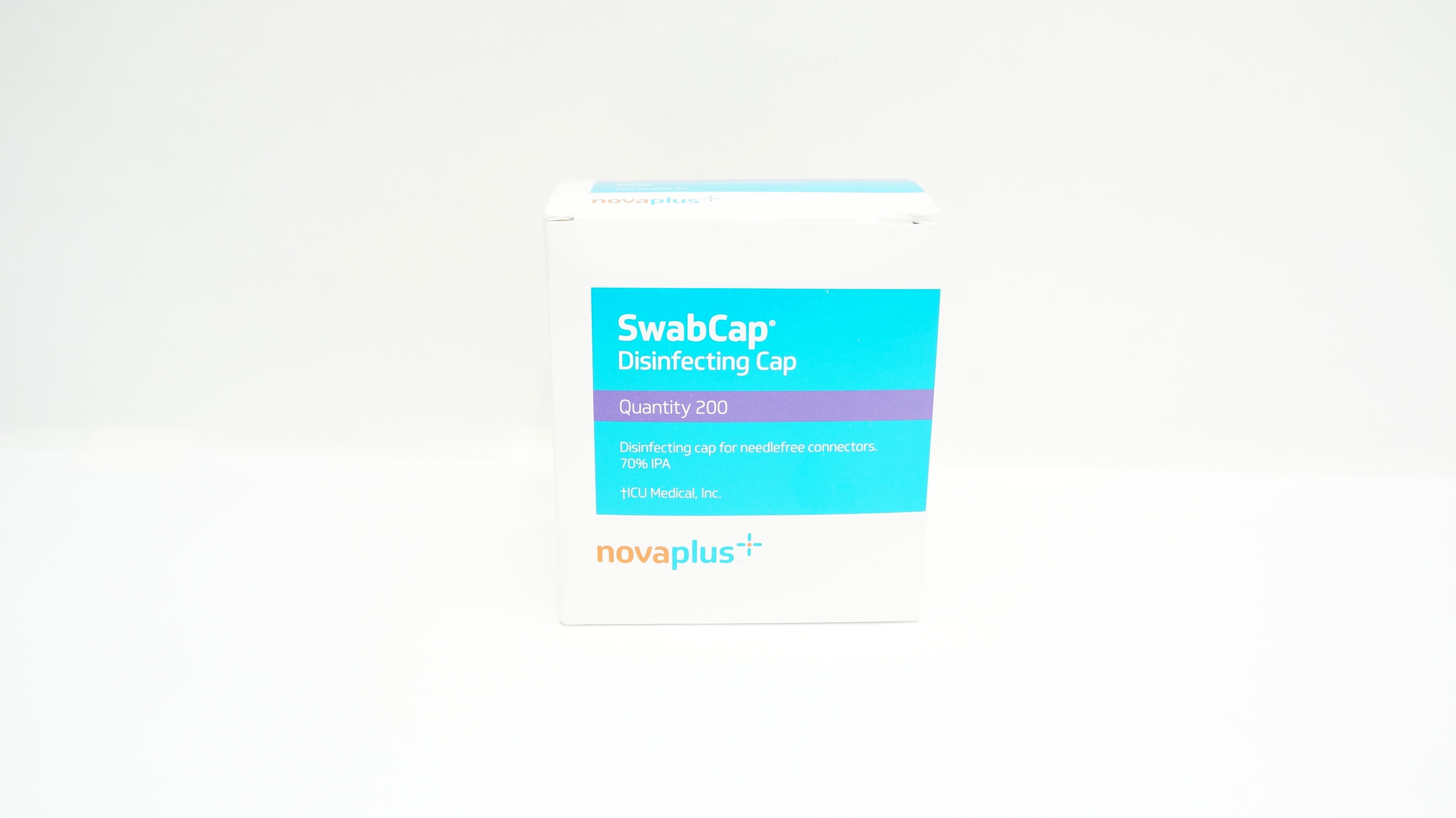 Icu Medical VSC-2000 NovaPlus SwabCap Disinfecting Cap 70% IPA (x) - Box of 200