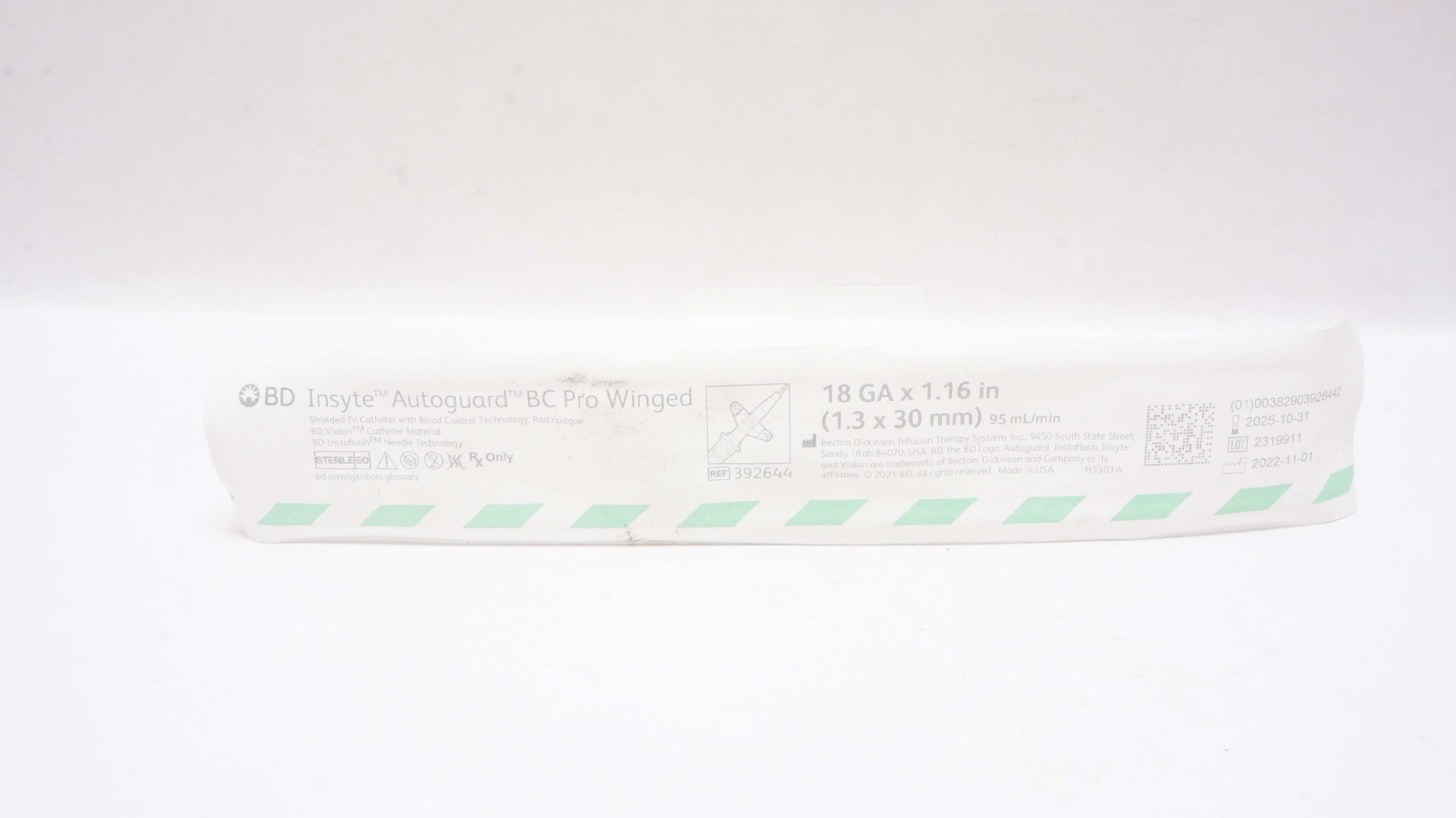 BD 392644 Inset Autoguard BC Pro Winged 18GA x 1.16In