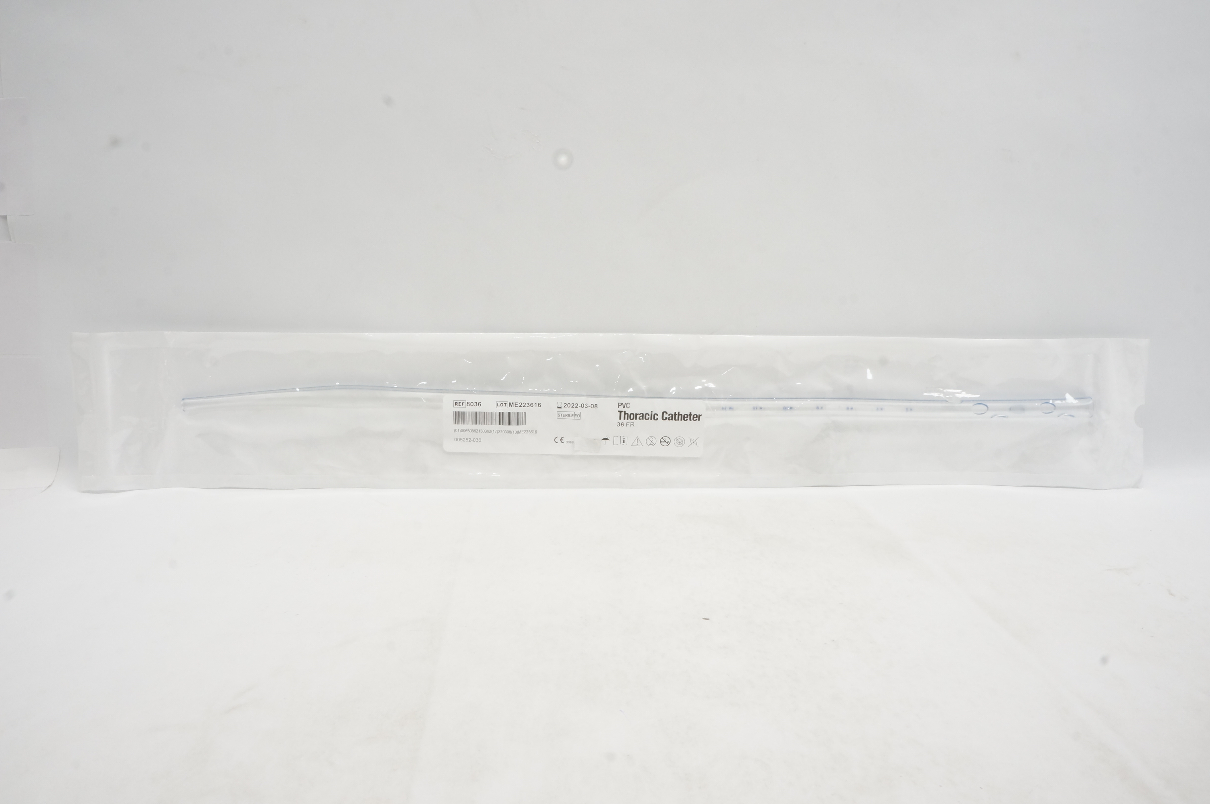 Atrium 8036 PVC Thoracic Cath. 36Fr (x)