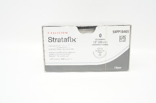 Ethicon SXPP1B405 0 Stratafix CT-2 26mm 1/2c Taper 12inch (x) - Box of 12