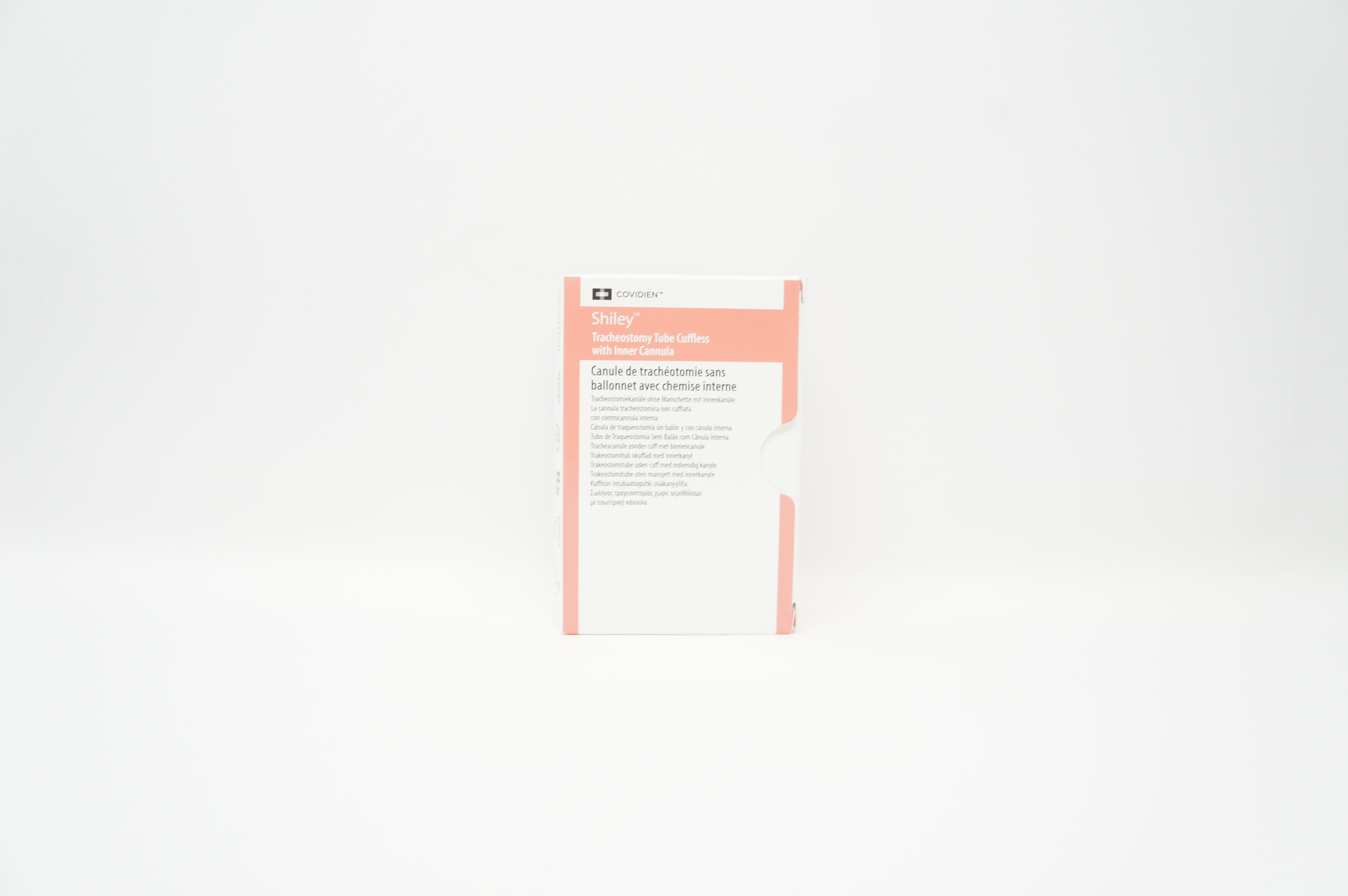 Covidien 6CFS Shiley Tracheostomy Tube Cuffless 6.4mm ID 10.8mm OD