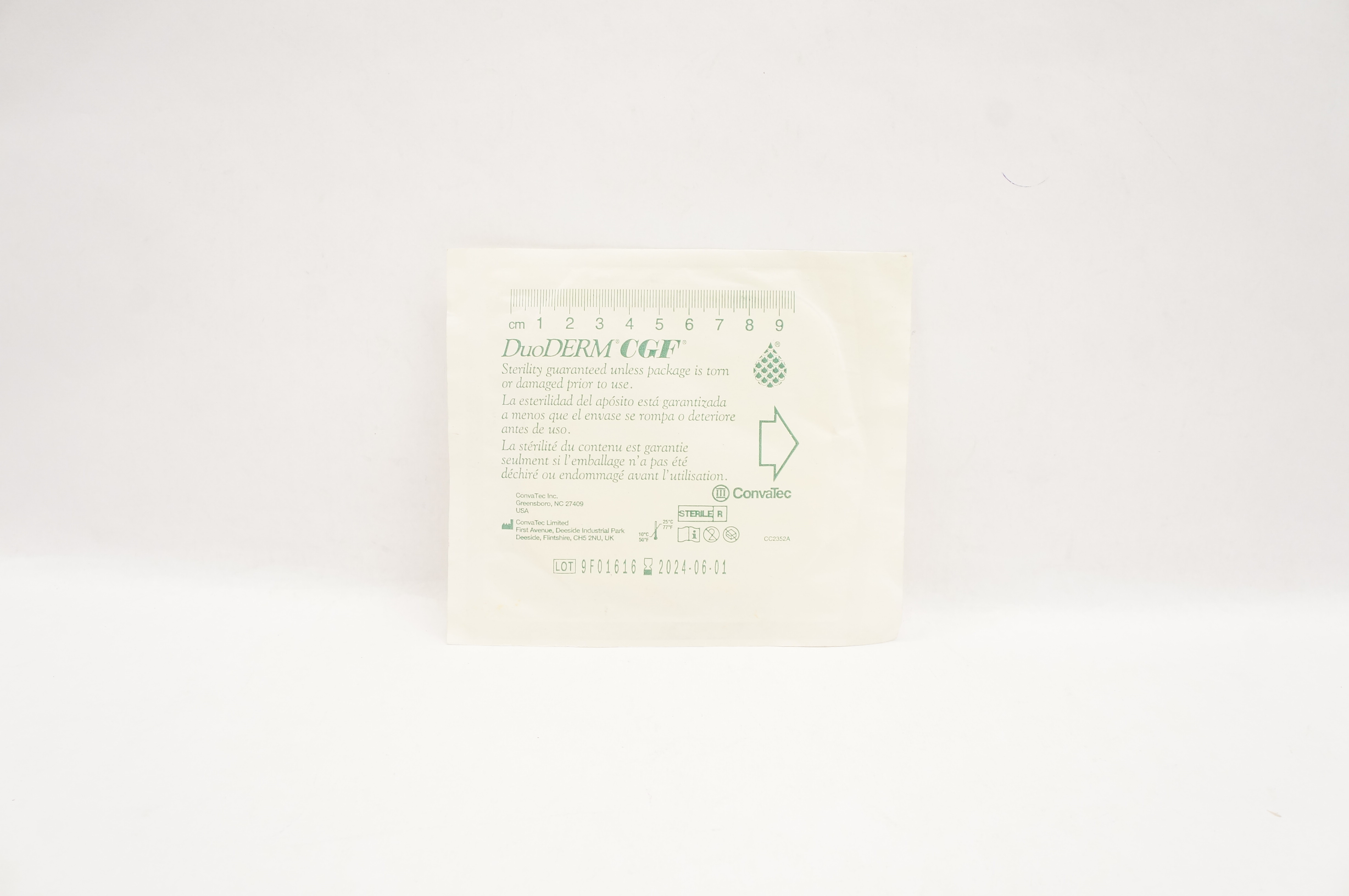 ConvaTec CC2352A DuoDERM CGF Dressing
