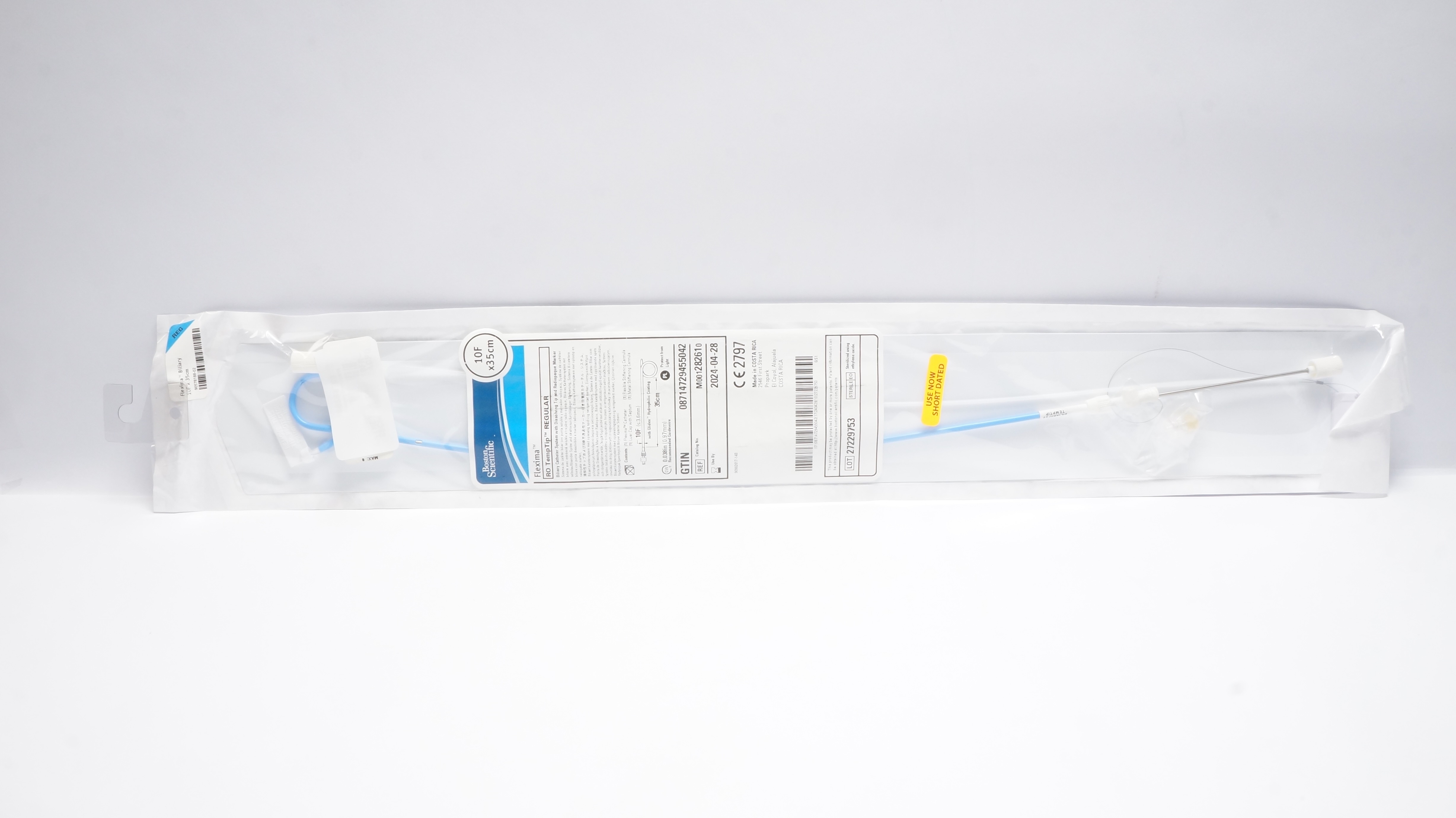 Boston Scientific M001282610 Flextime Biliary Cath. System 10F x 35cm (x)