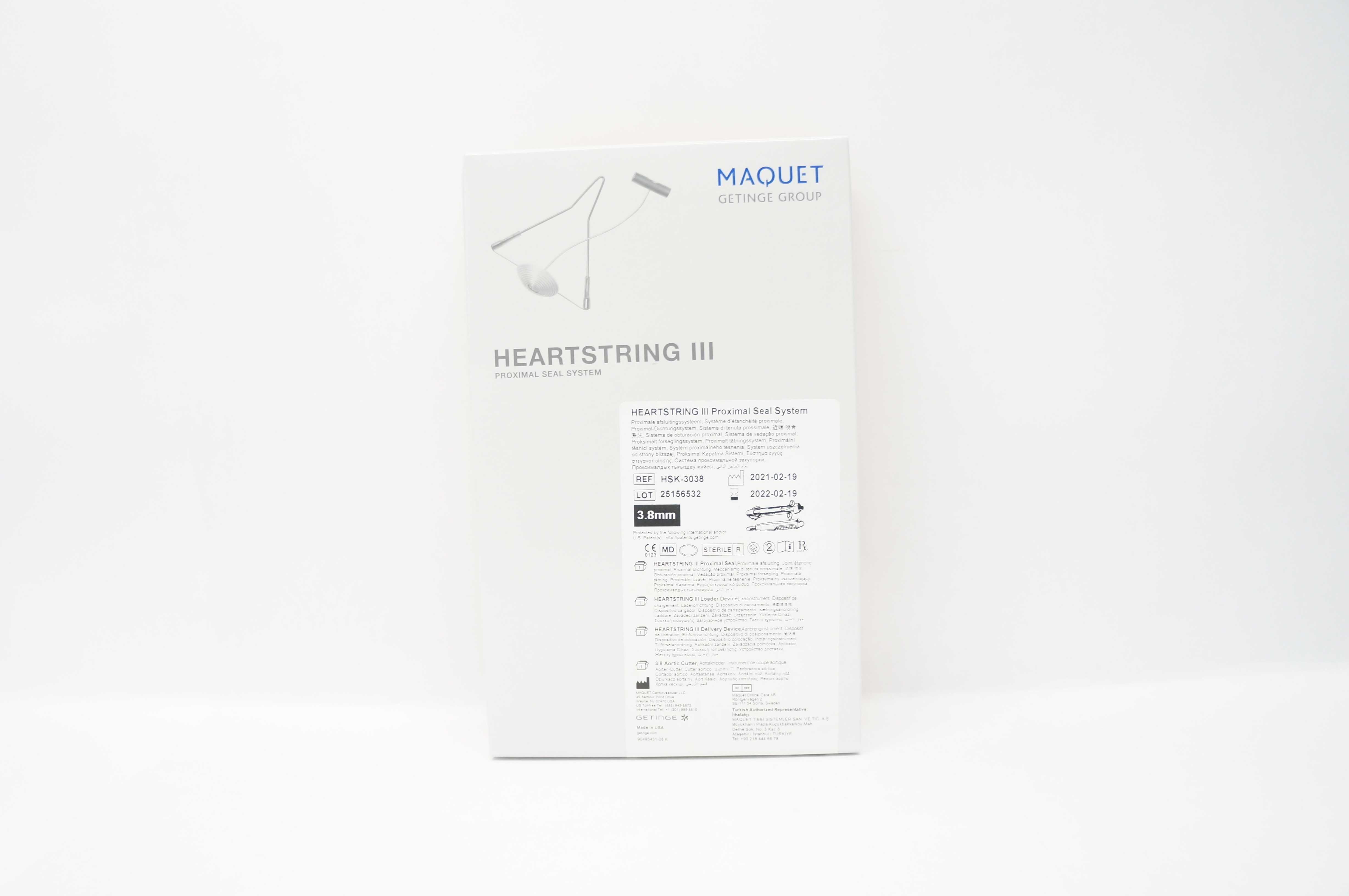 Maquet HSK-3038 HEARTSTRING III Proximal Seal System 3.8 mm (x)
