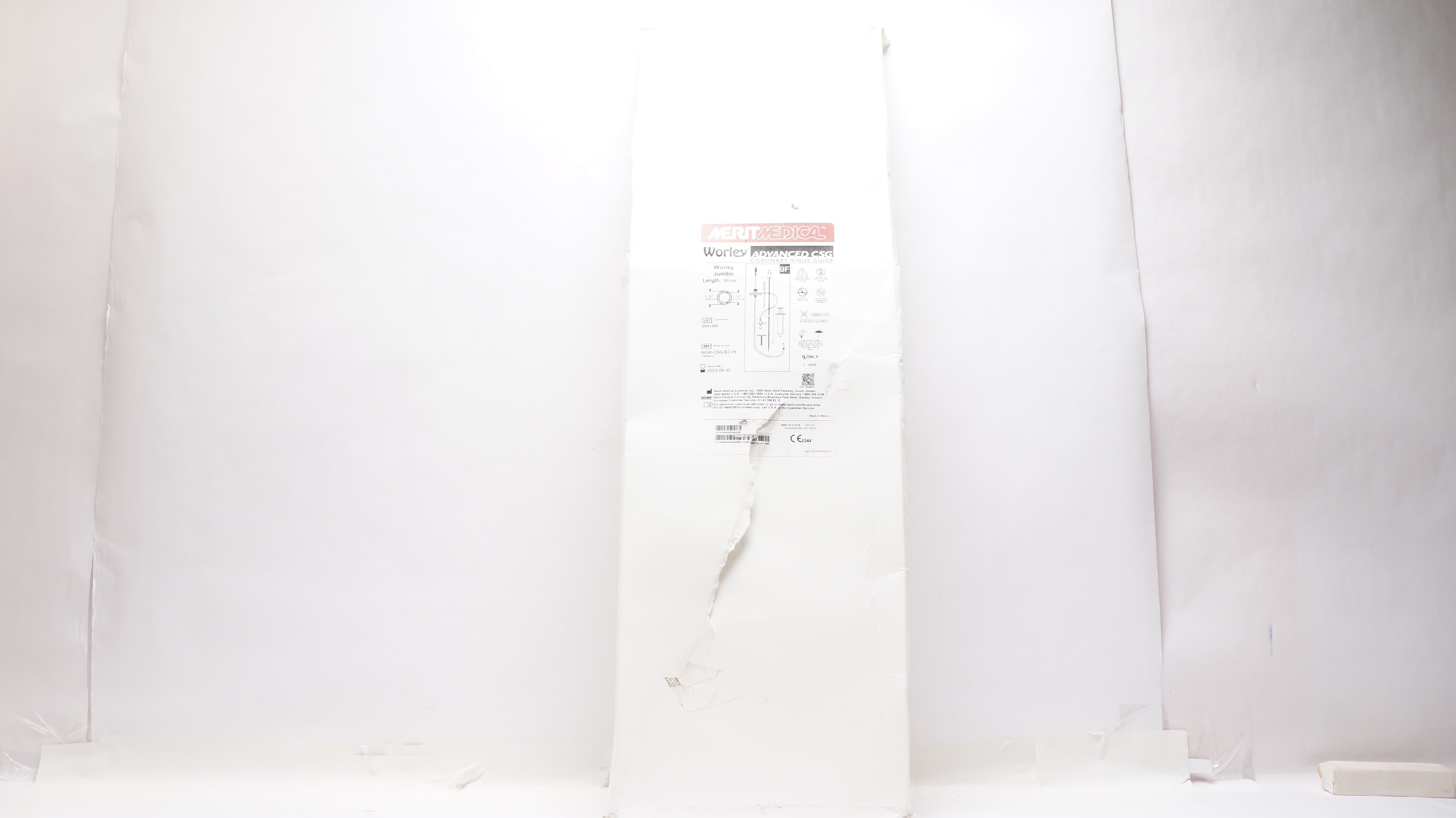 Merit Medical WOR-CSG-B2-09 Worley Advanced CSG Jumbo, 9F Length 50cm (x)