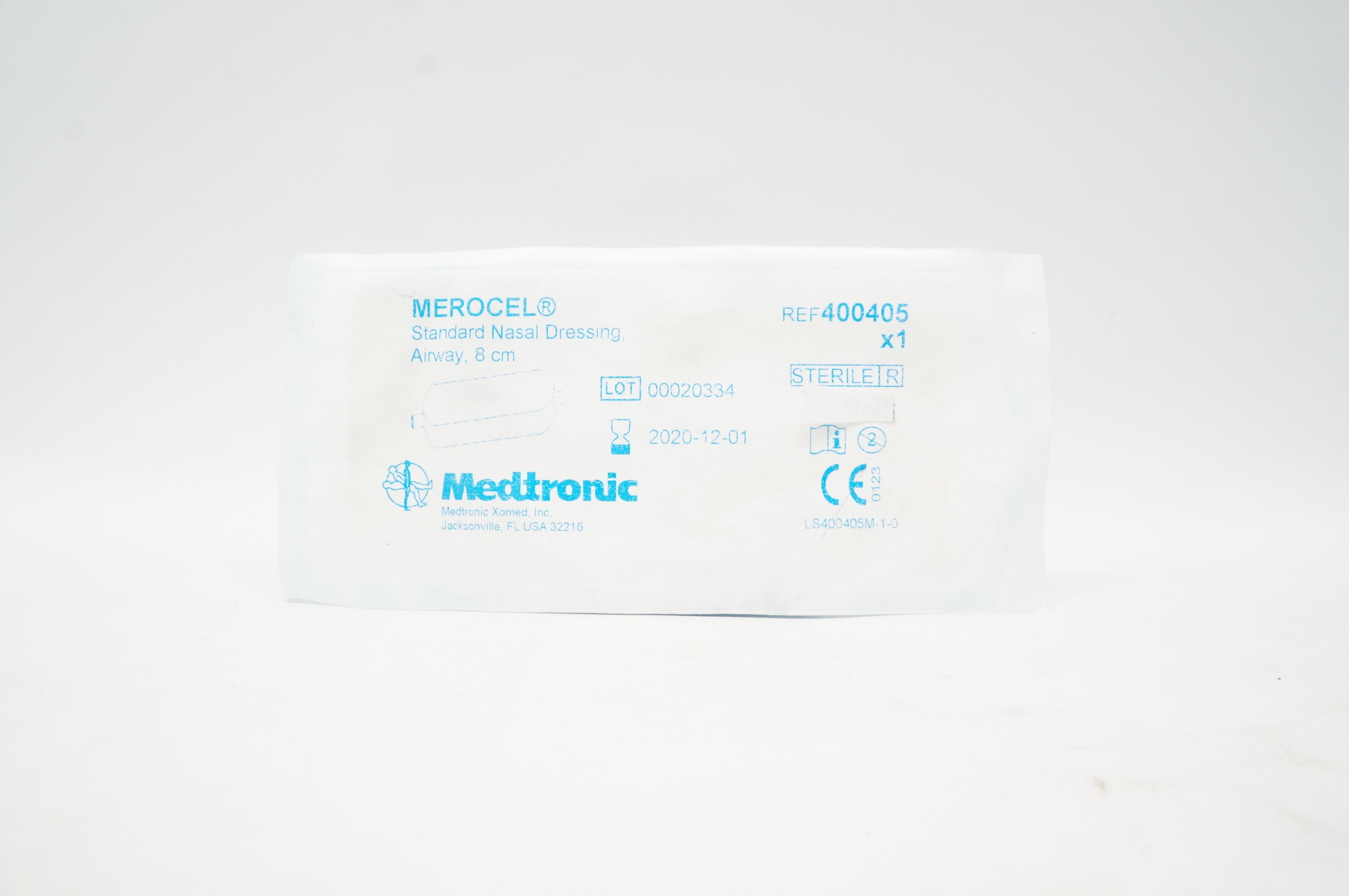 Medtronic 400405 Merocel Standard Nasal Dressing Airway 8cm (x)