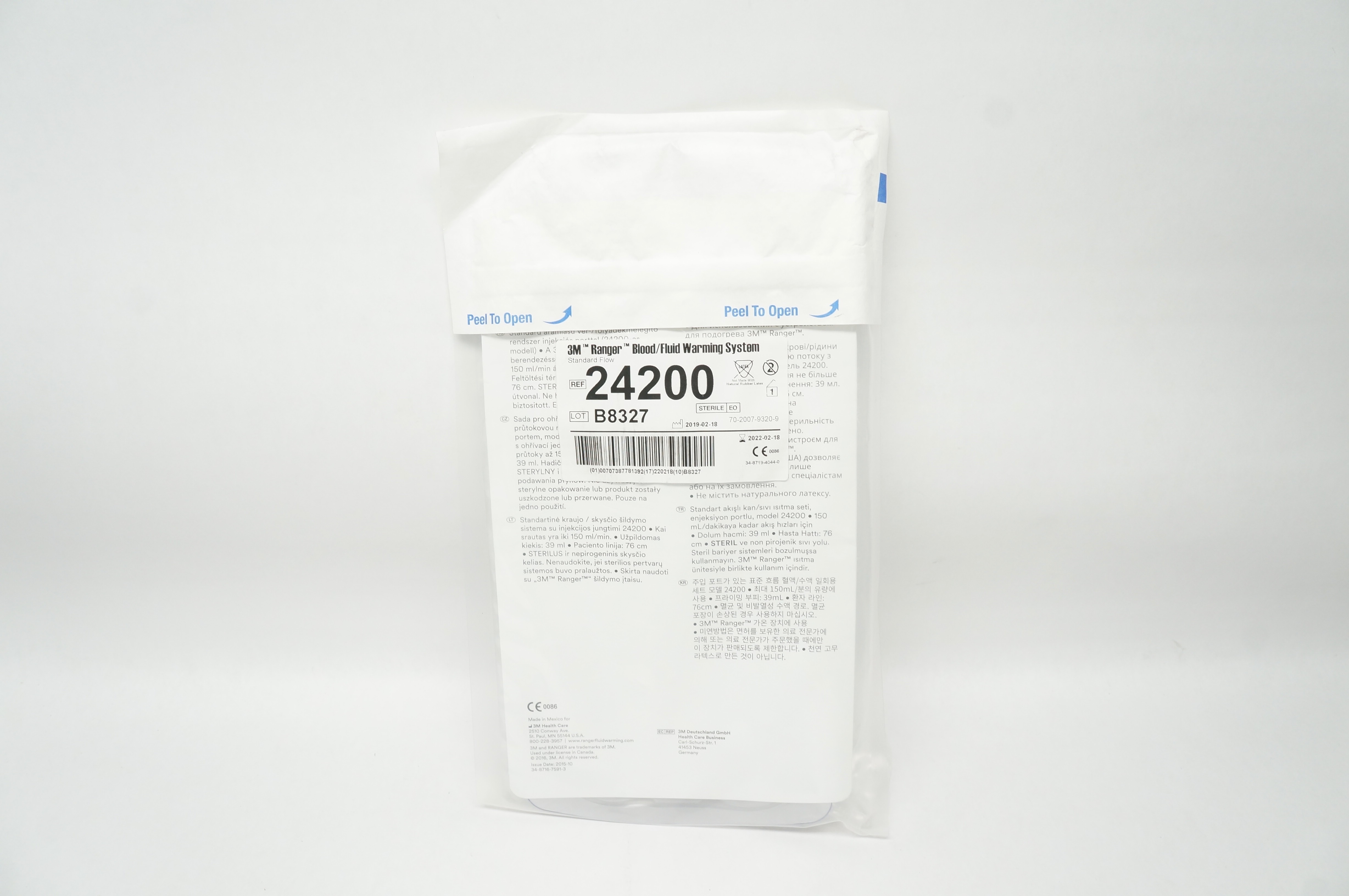 3M 24200 Ranger Blood/Fluid Warming System Standard Flow (x)