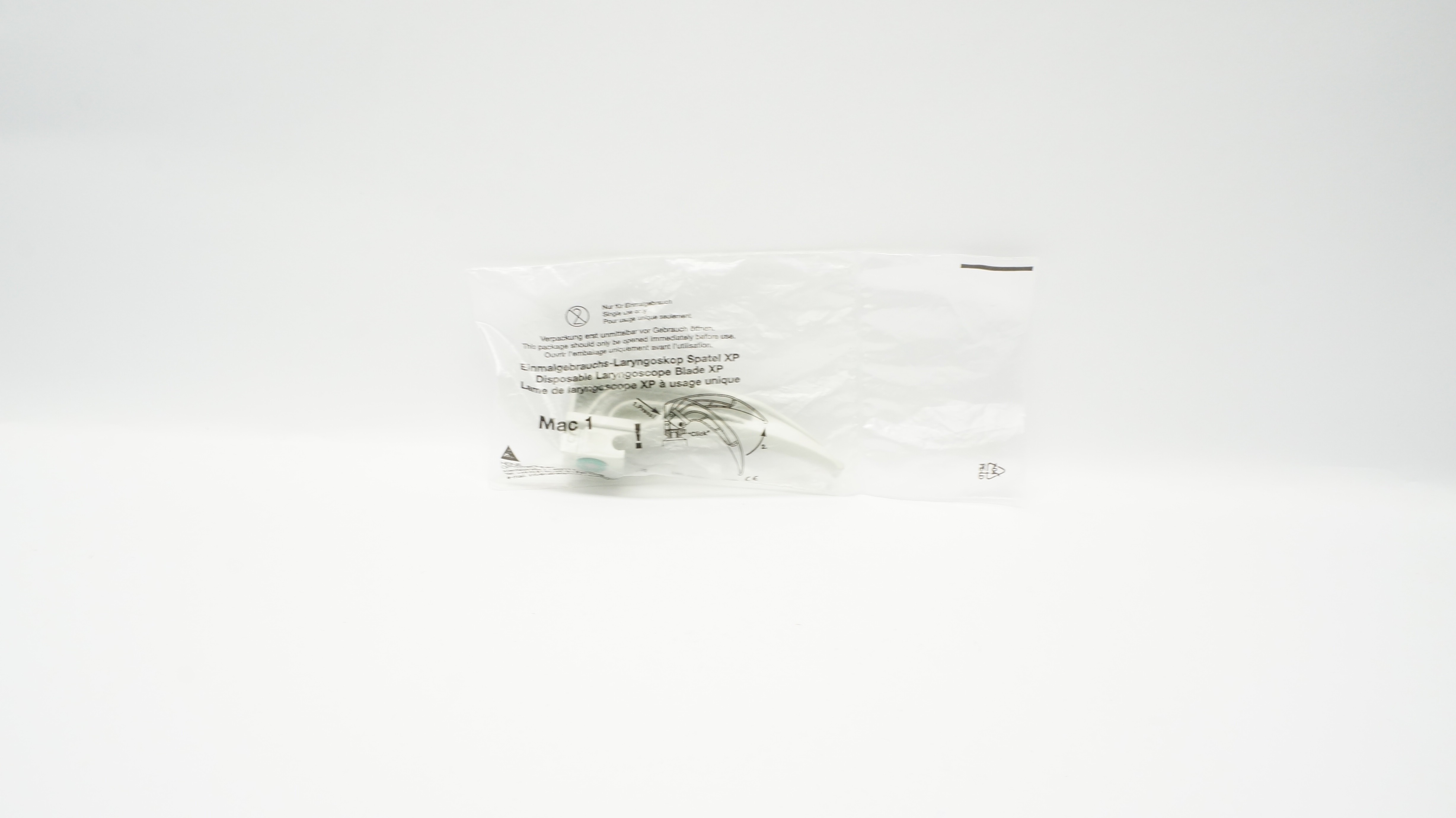 Heine Optotechnik Mac 1 Disposable Laryngoscope Blade XP