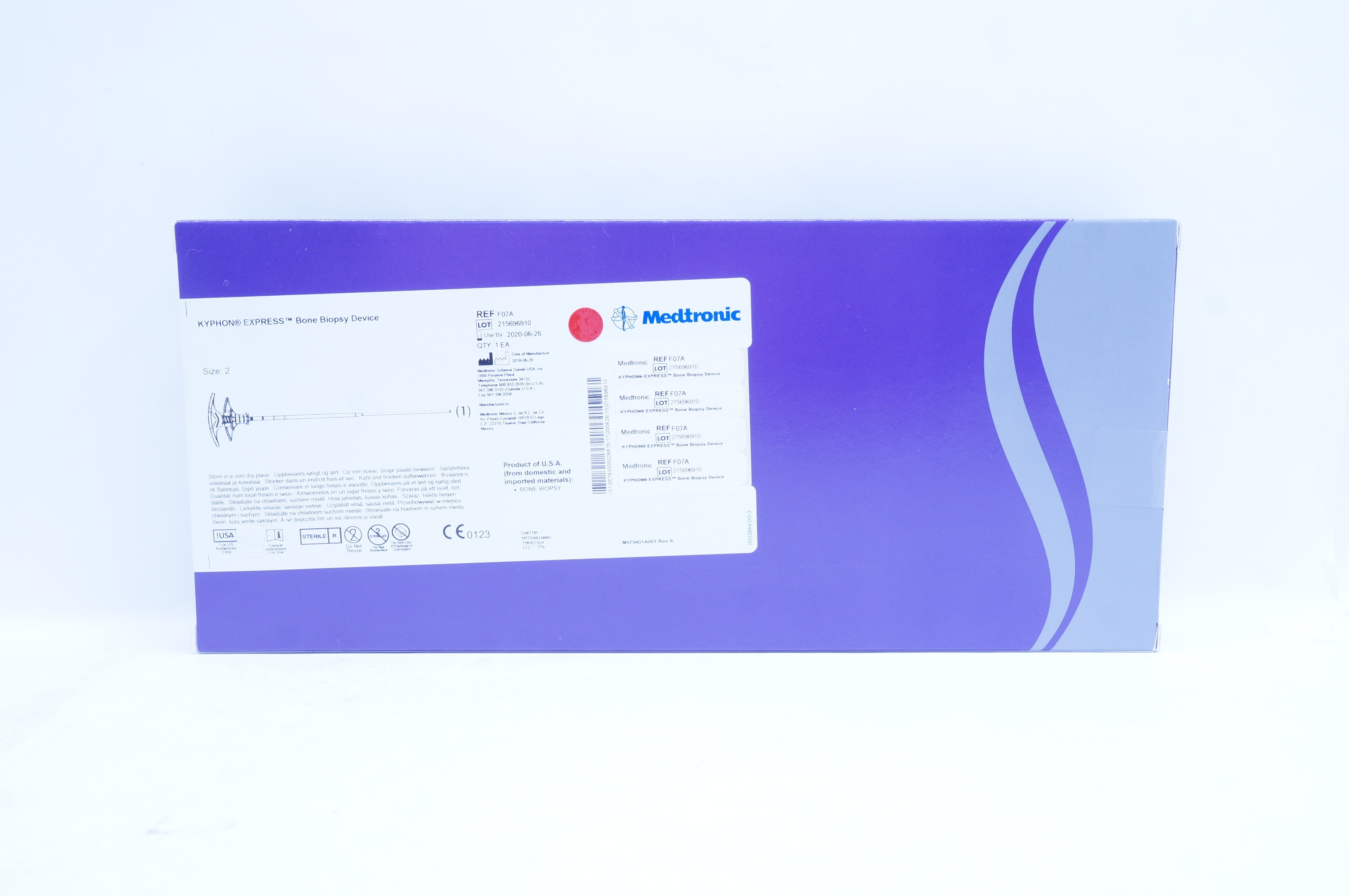 Medtronic F07A Kyphon Express Bone Biopsy Device, Size 2 (x)