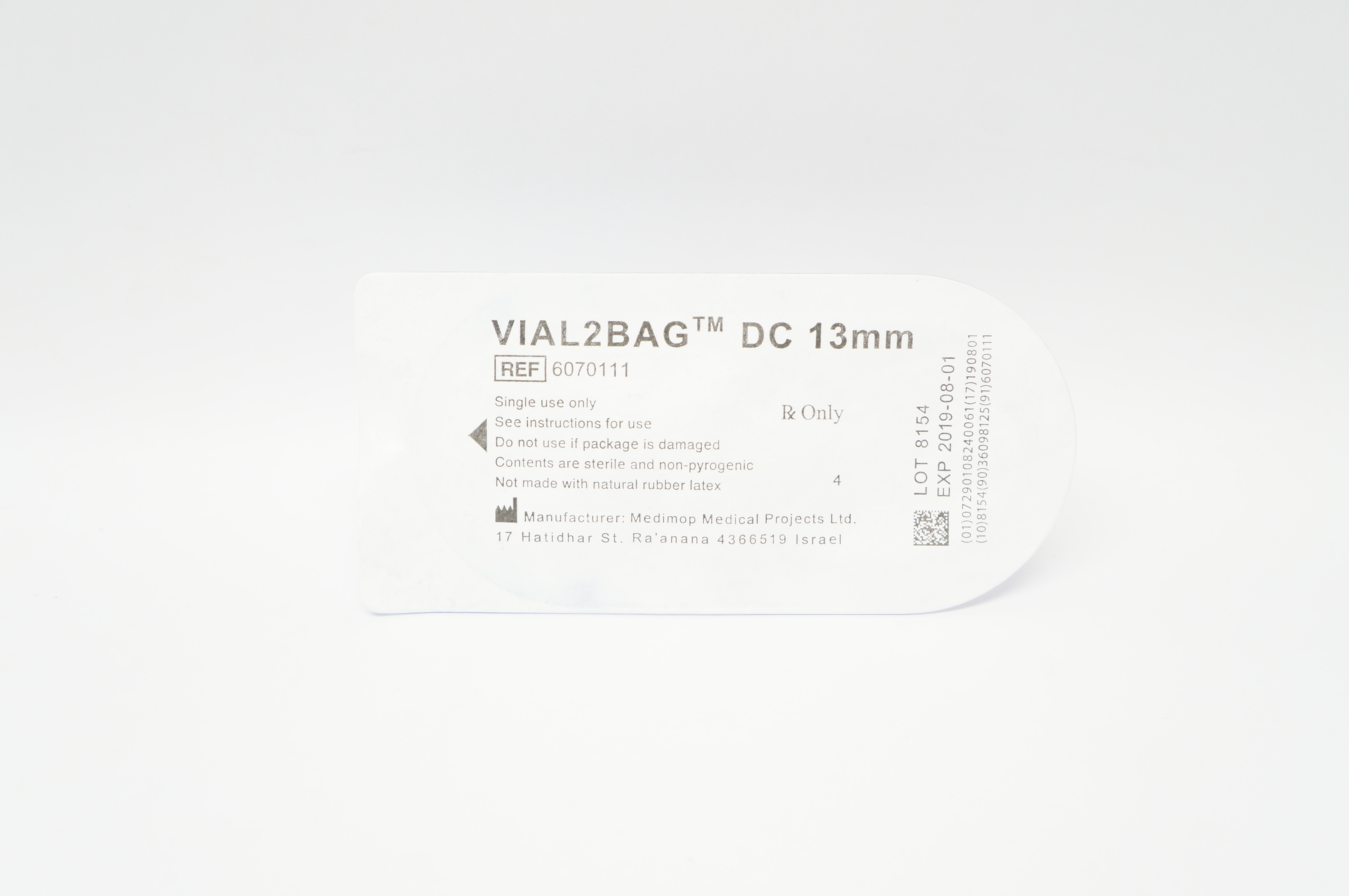 Medimop Medical 6070111 VIAL2BAG DC 13 mm (x)