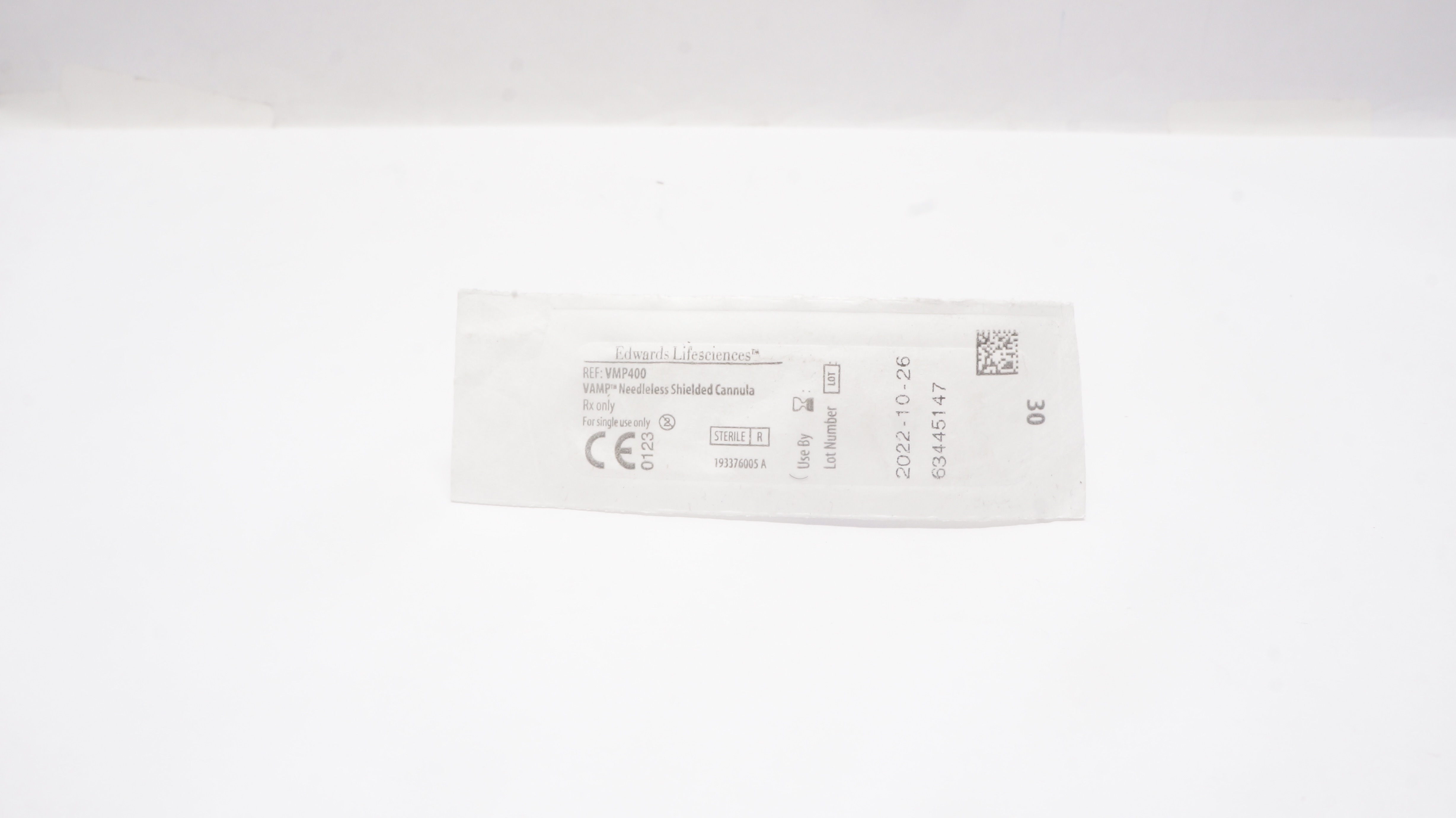 Edwards Lifesciences VMP400 VAMP Ndleless Shielded Cannula (x)