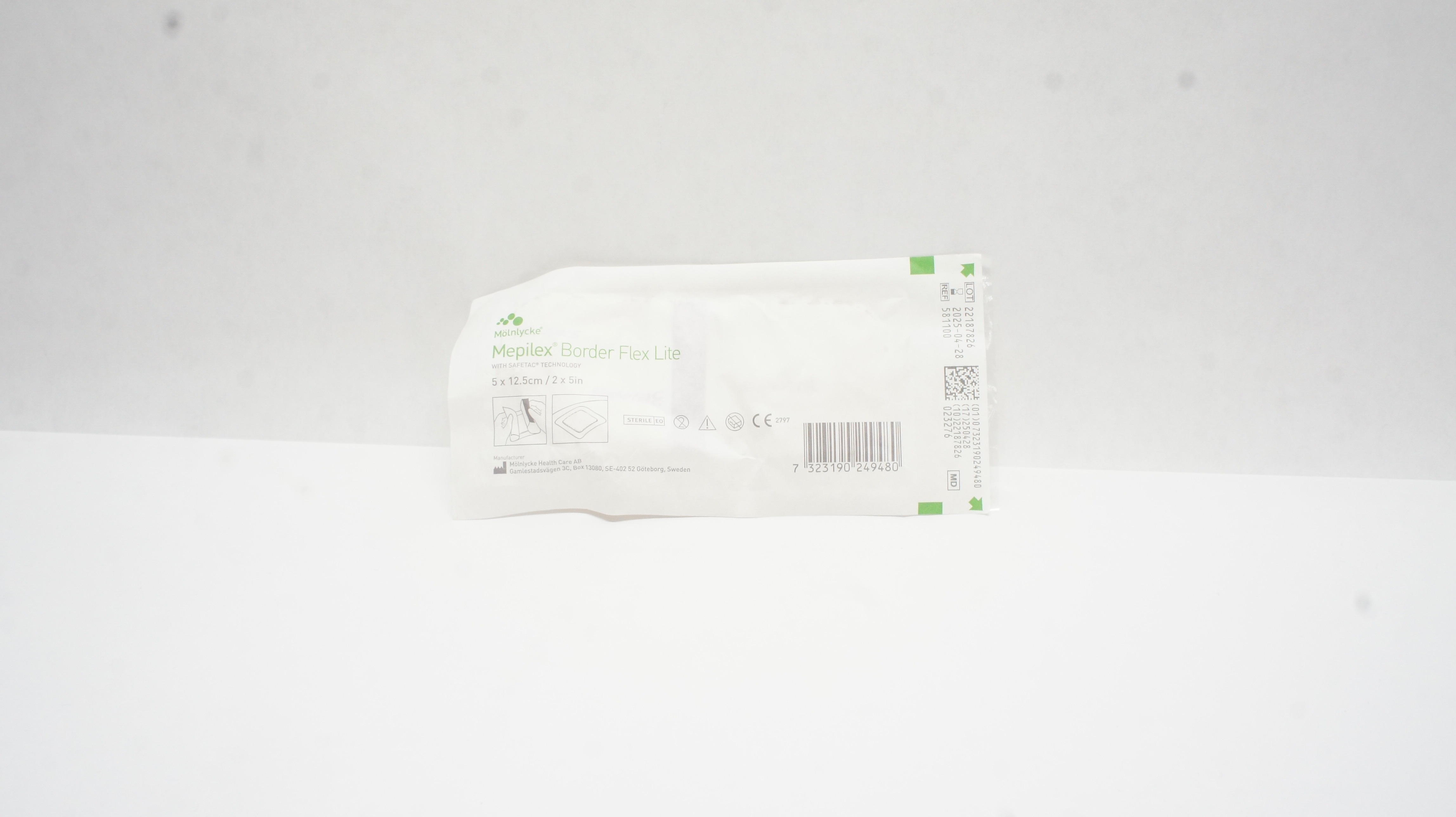 Molnlycke 581100 Mepilex Border Flex Lite Soft Silicone Foam Dressing 2