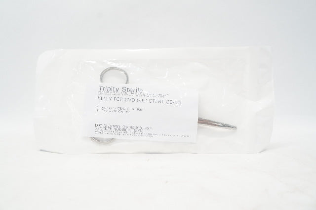 Trinity Sterile 5098 Kelly Forceps CVD 5.5inch, STERL, Sterile, CS/50